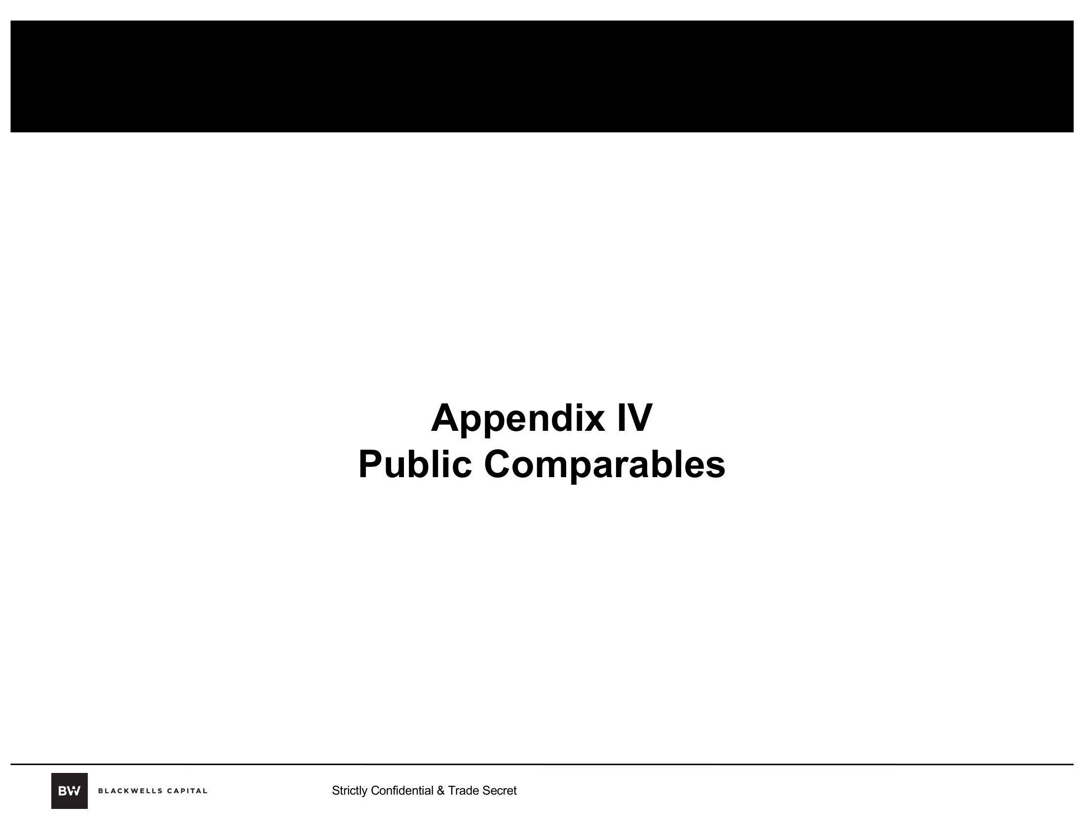 Blackwells Capital Activist Presentation Deck slide image #96