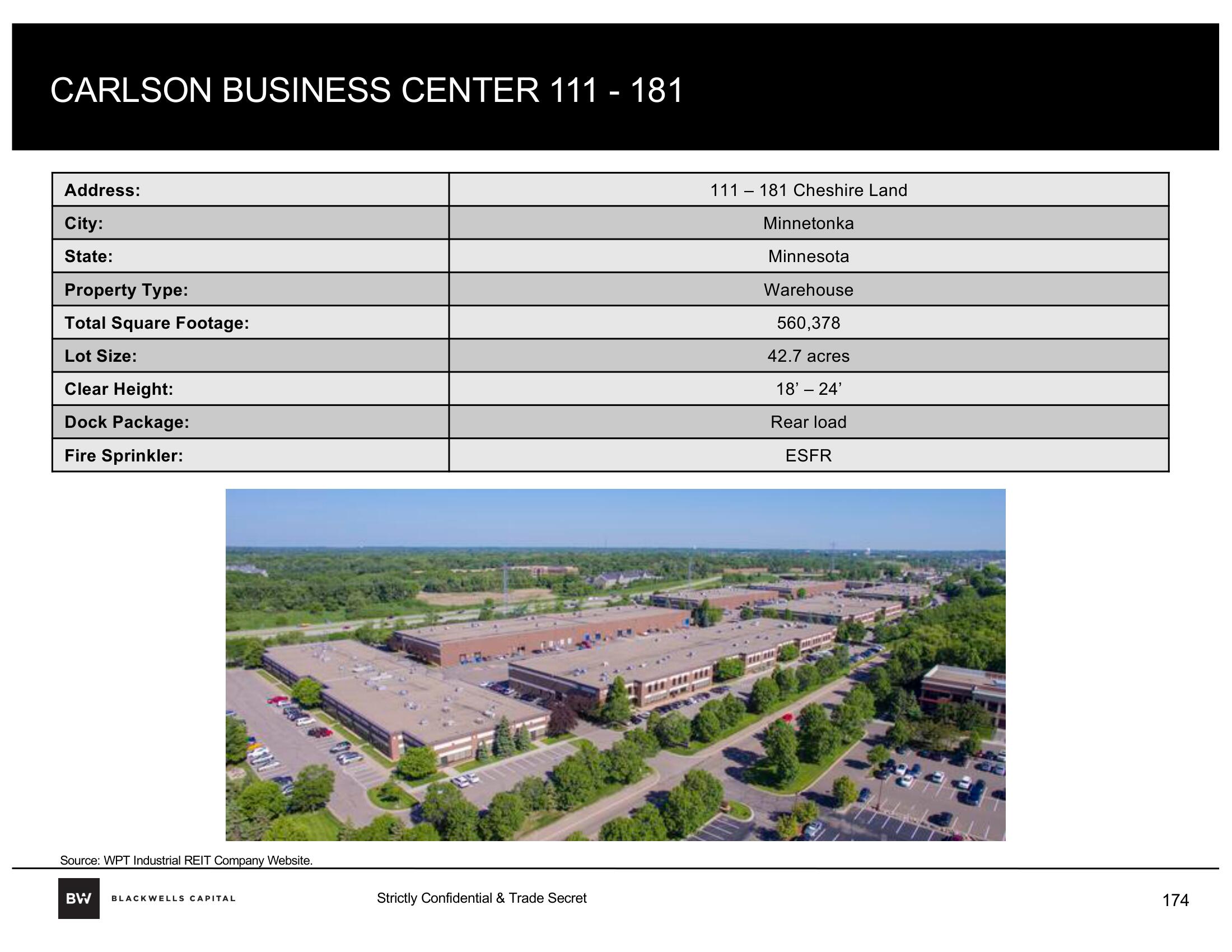 Blackwells Capital Activist Presentation Deck slide image #174