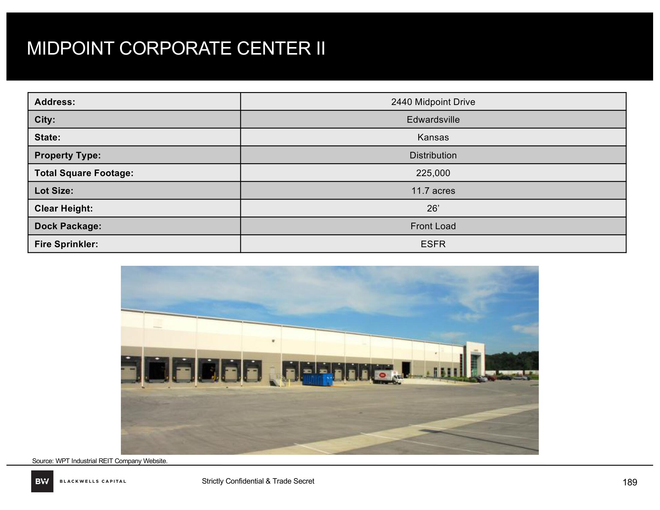 Blackwells Capital Activist Presentation Deck slide image #189