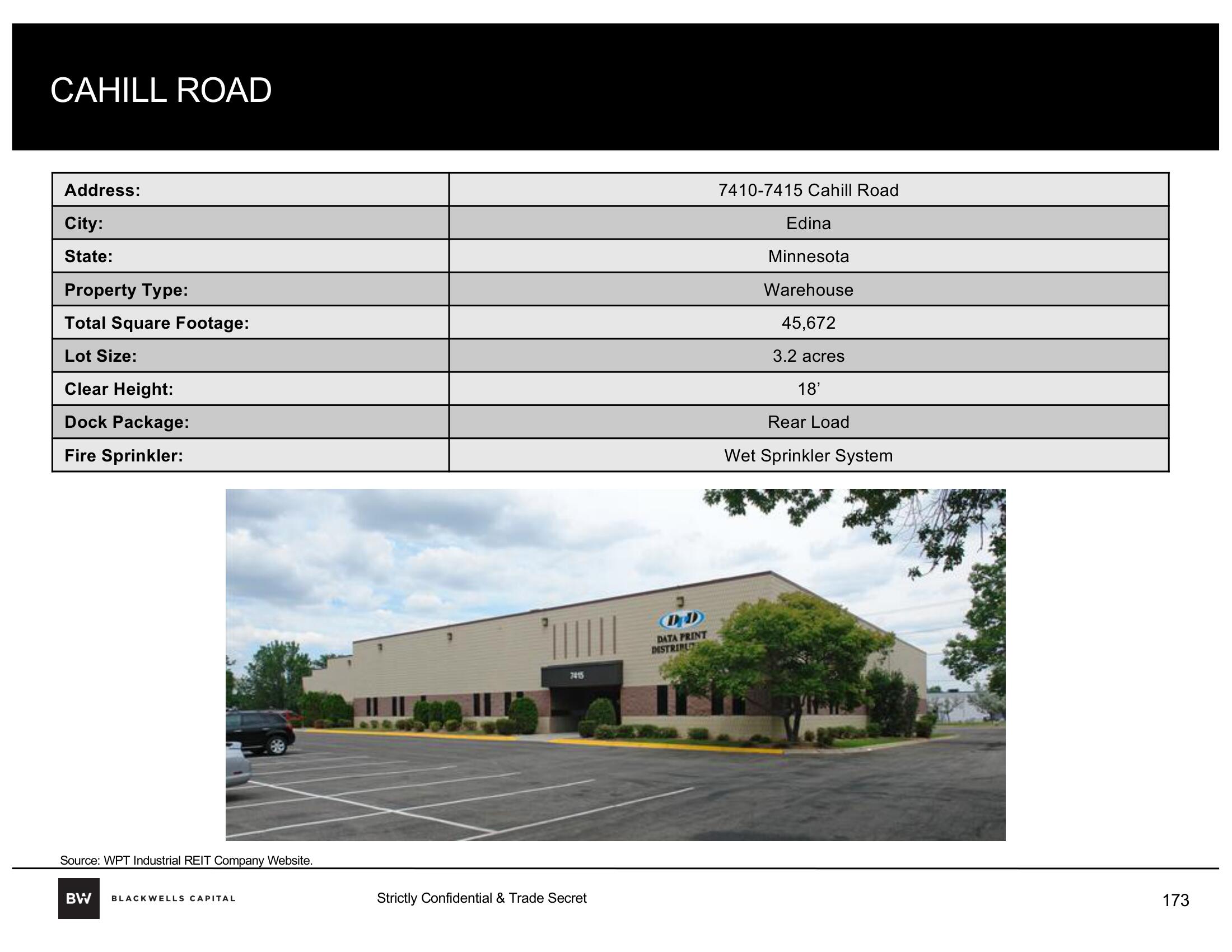 Blackwells Capital Activist Presentation Deck slide image #173