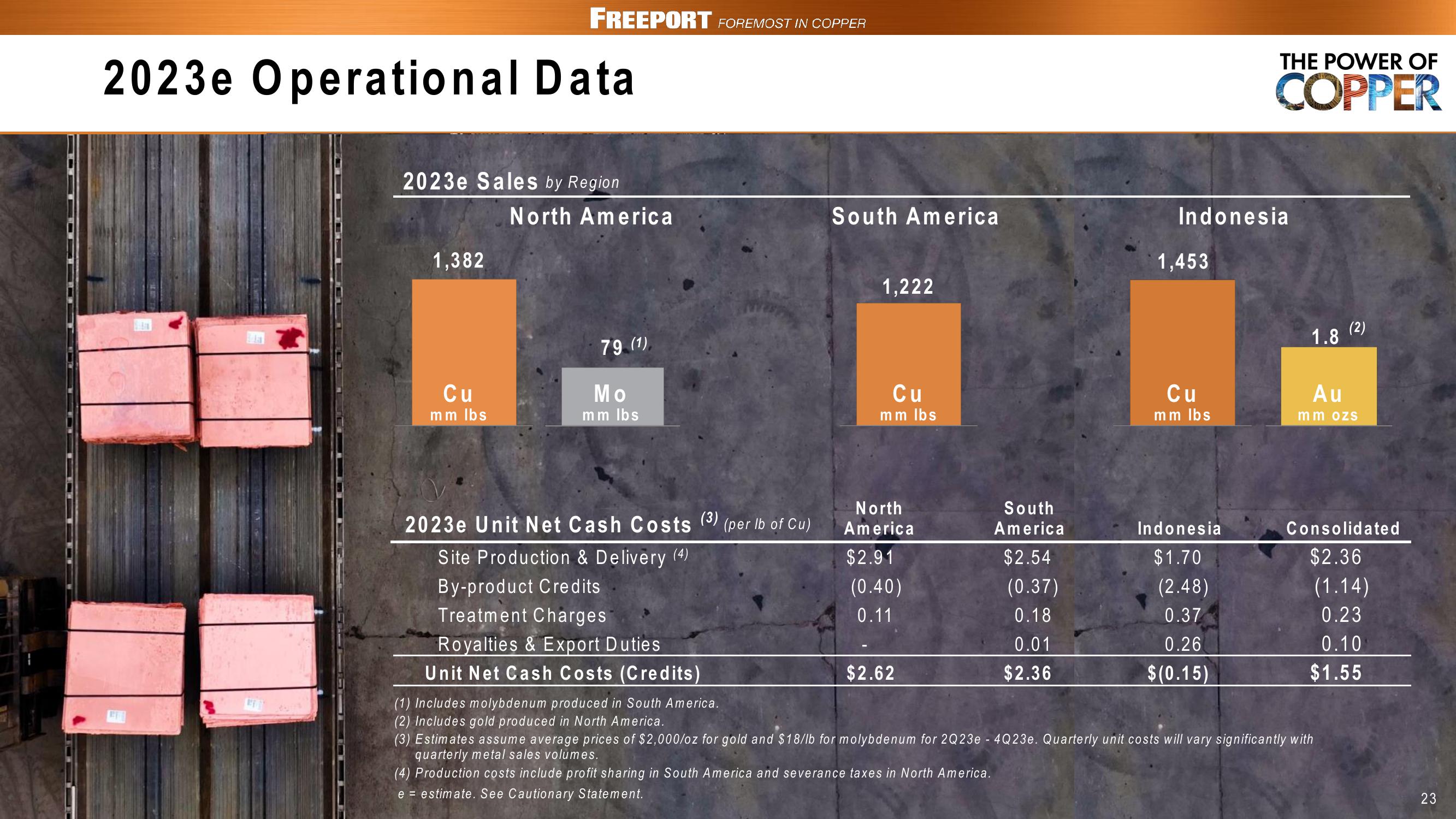 FCX Conference Call 1st Quarter 2023 Results slide image #23