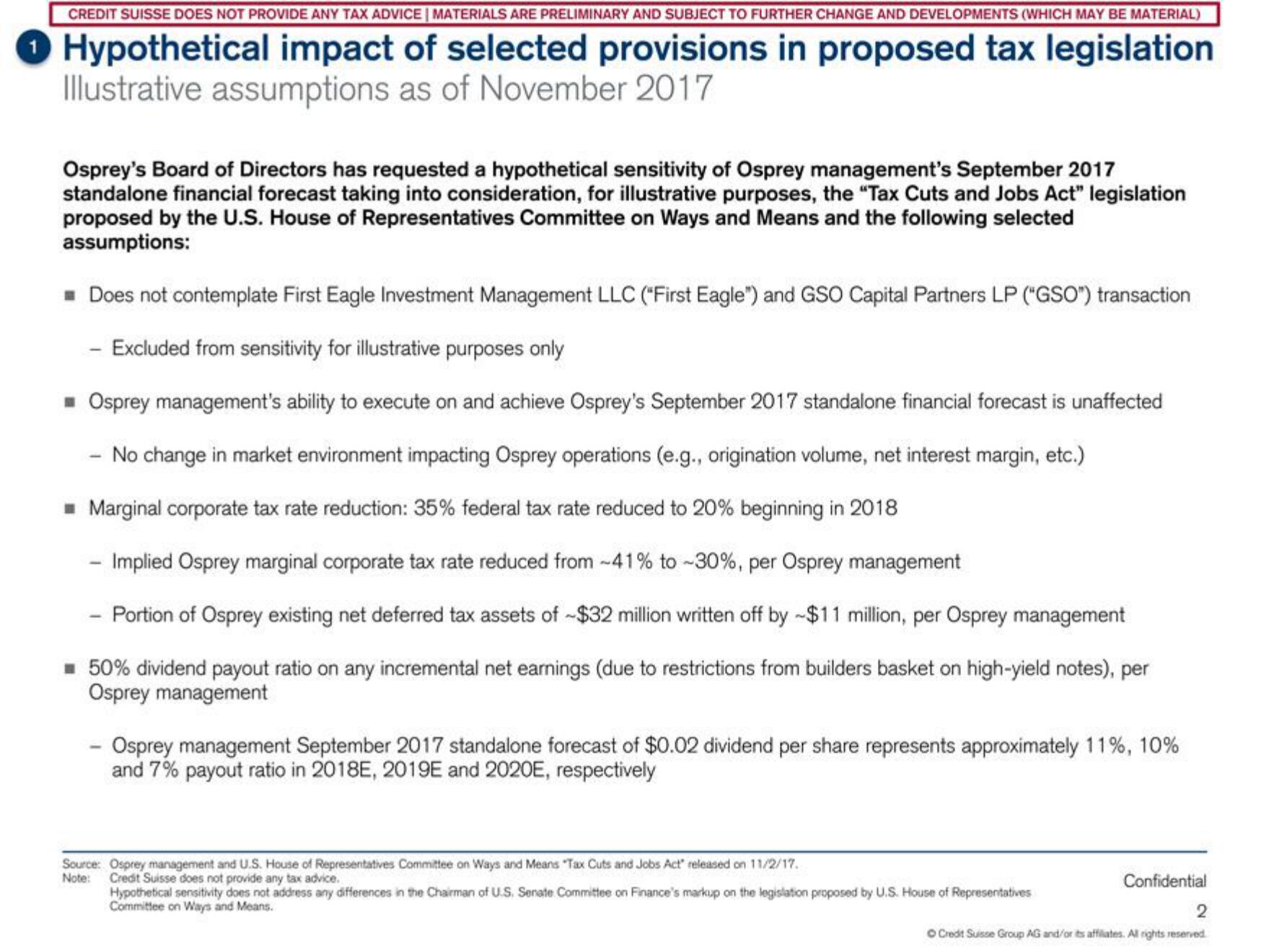 Credit Suisse Investment Banking Pitch Book slide image #3