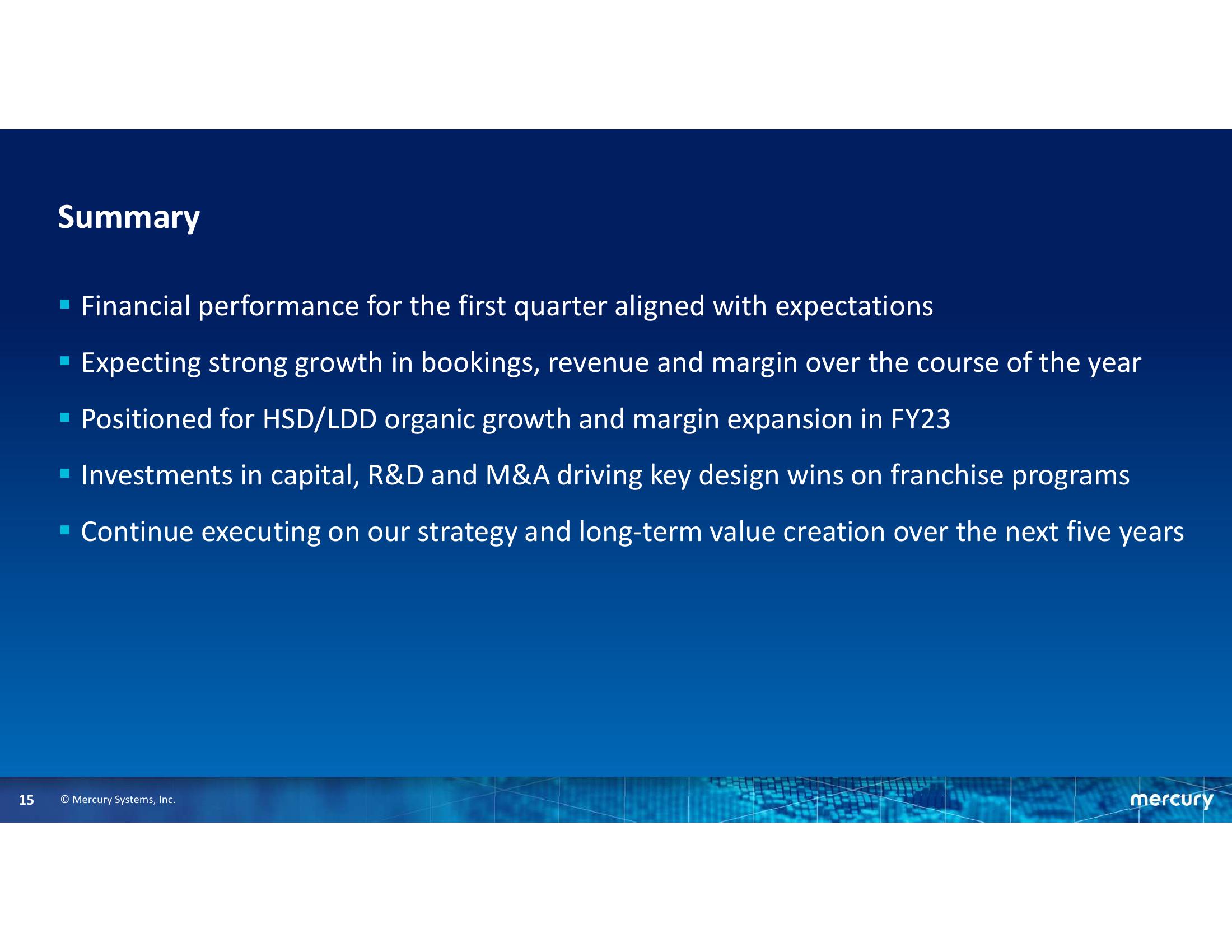 First Quarter Fiscal Year 2022 Financial Results slide image #15