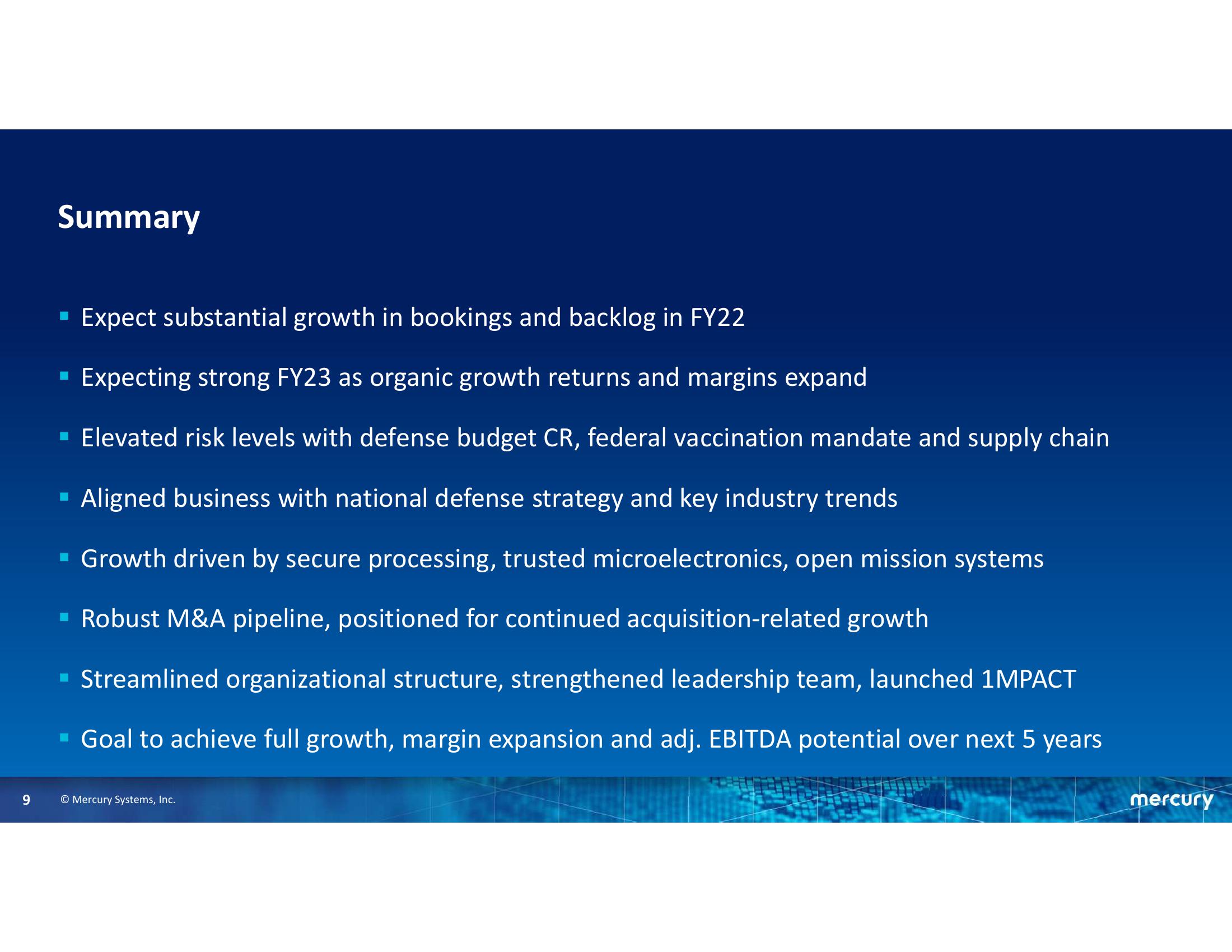 First Quarter Fiscal Year 2022 Financial Results slide image #9