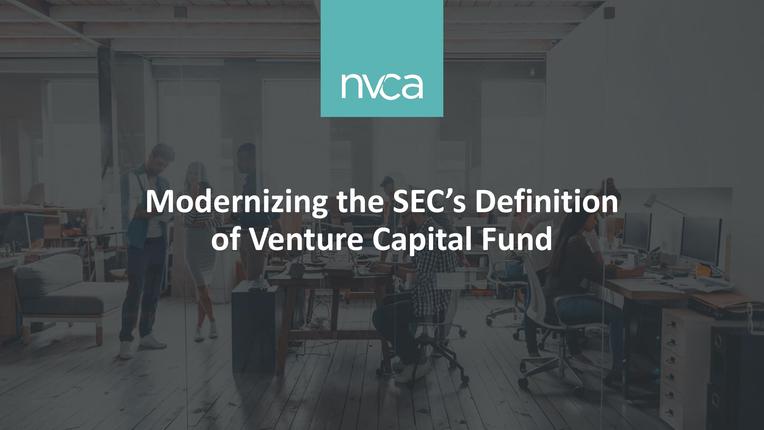 Modernizing the SEC’s Definition of Venture Capital Fund image