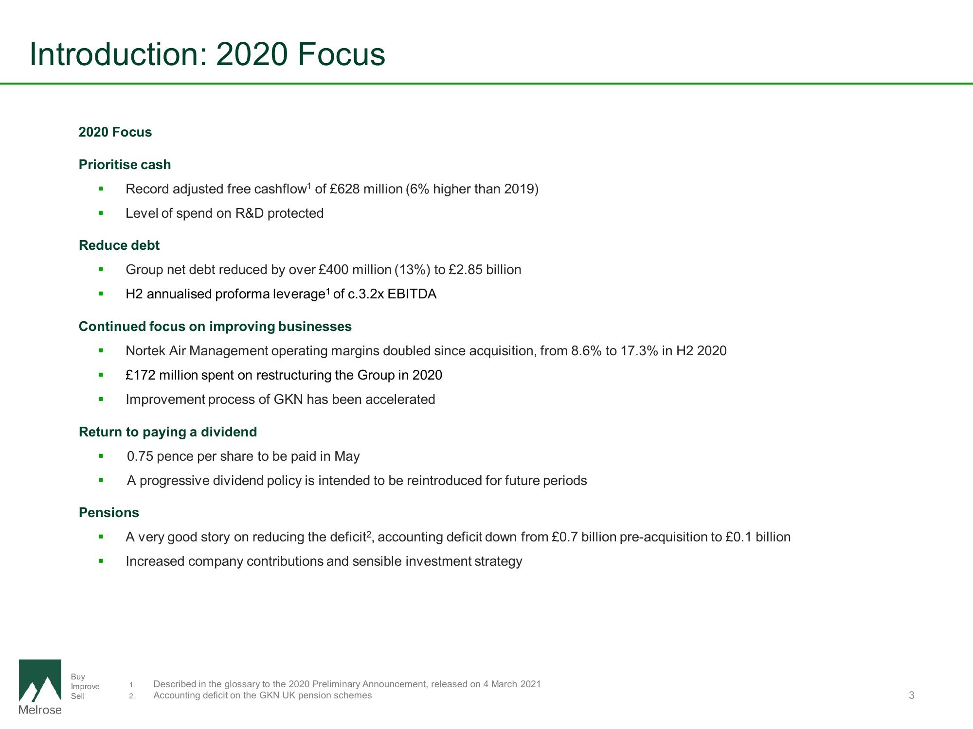 Melrose Results Presentation Deck slide image #4