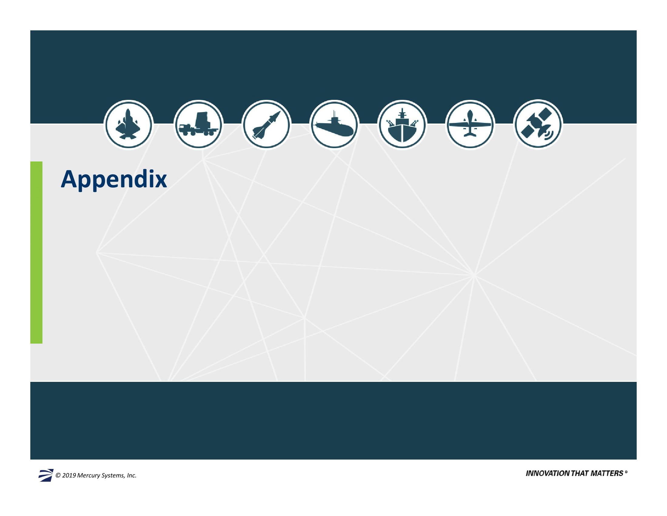 2nd Quarter Fiscal Year 2019 Financial Results & GECO Avionics, LLC Acquisition Overview slide image #15