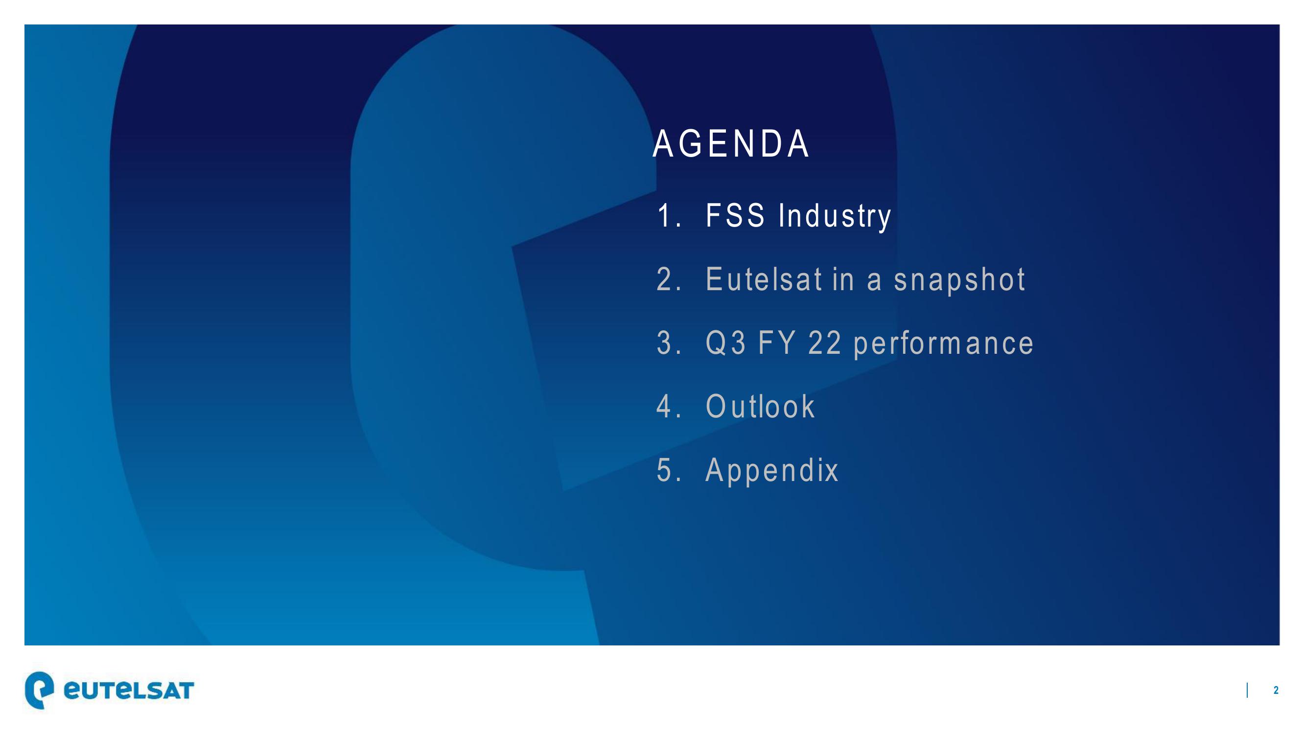 Eutelsat Investor Presentation Deck slide image #2