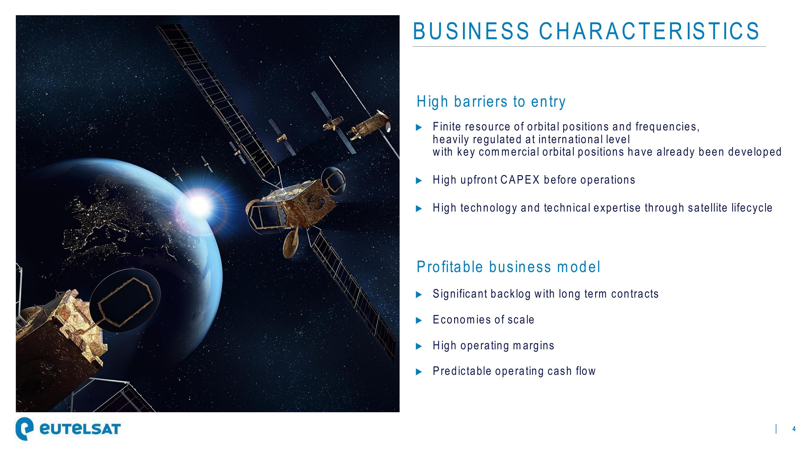 Eutelsat Investor Presentation Deck slide image #4