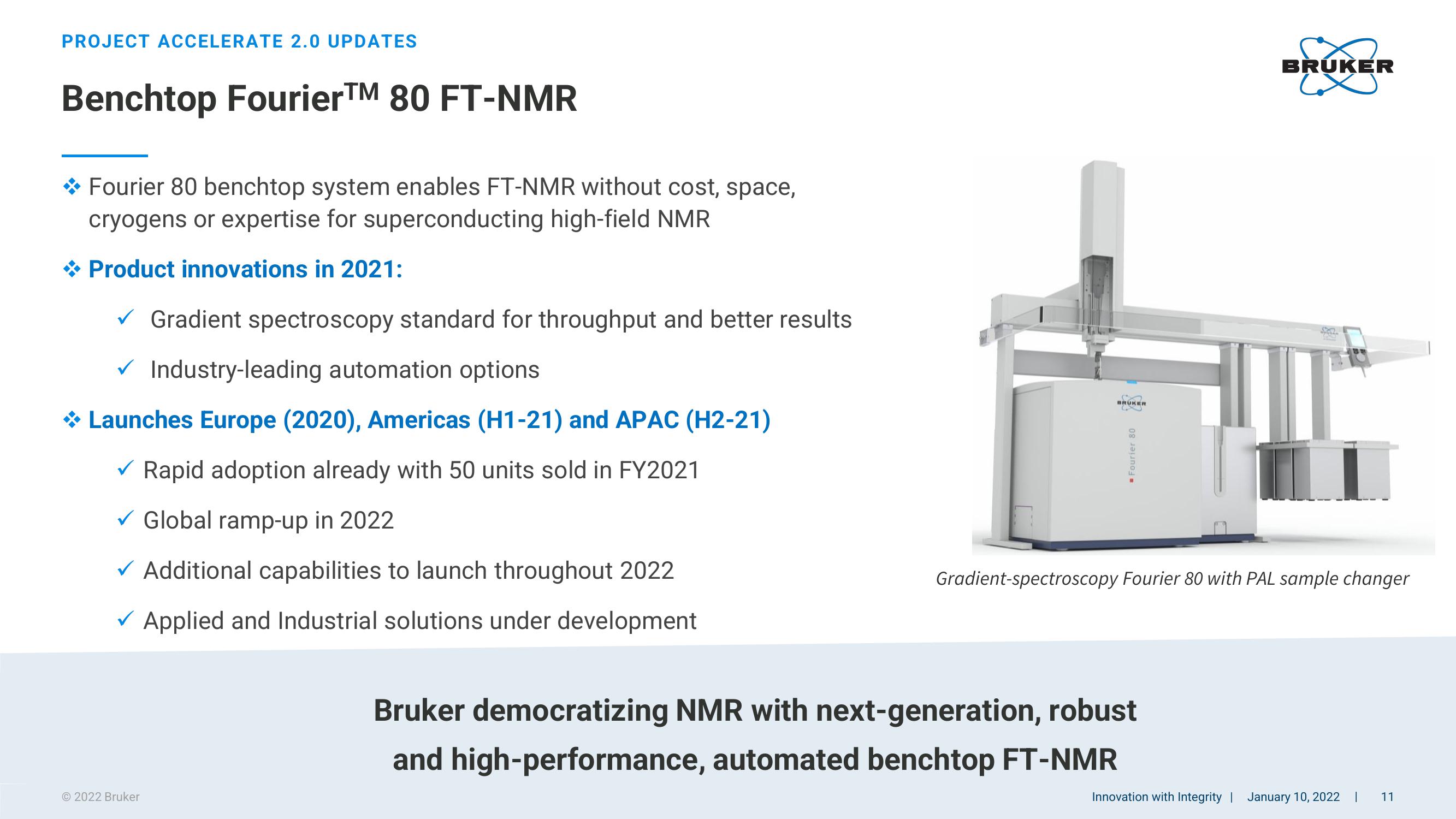 Bruker Corporation (nasdaq: Brkr) 2022 Jp Morgan Healthcare Conference slide image #11