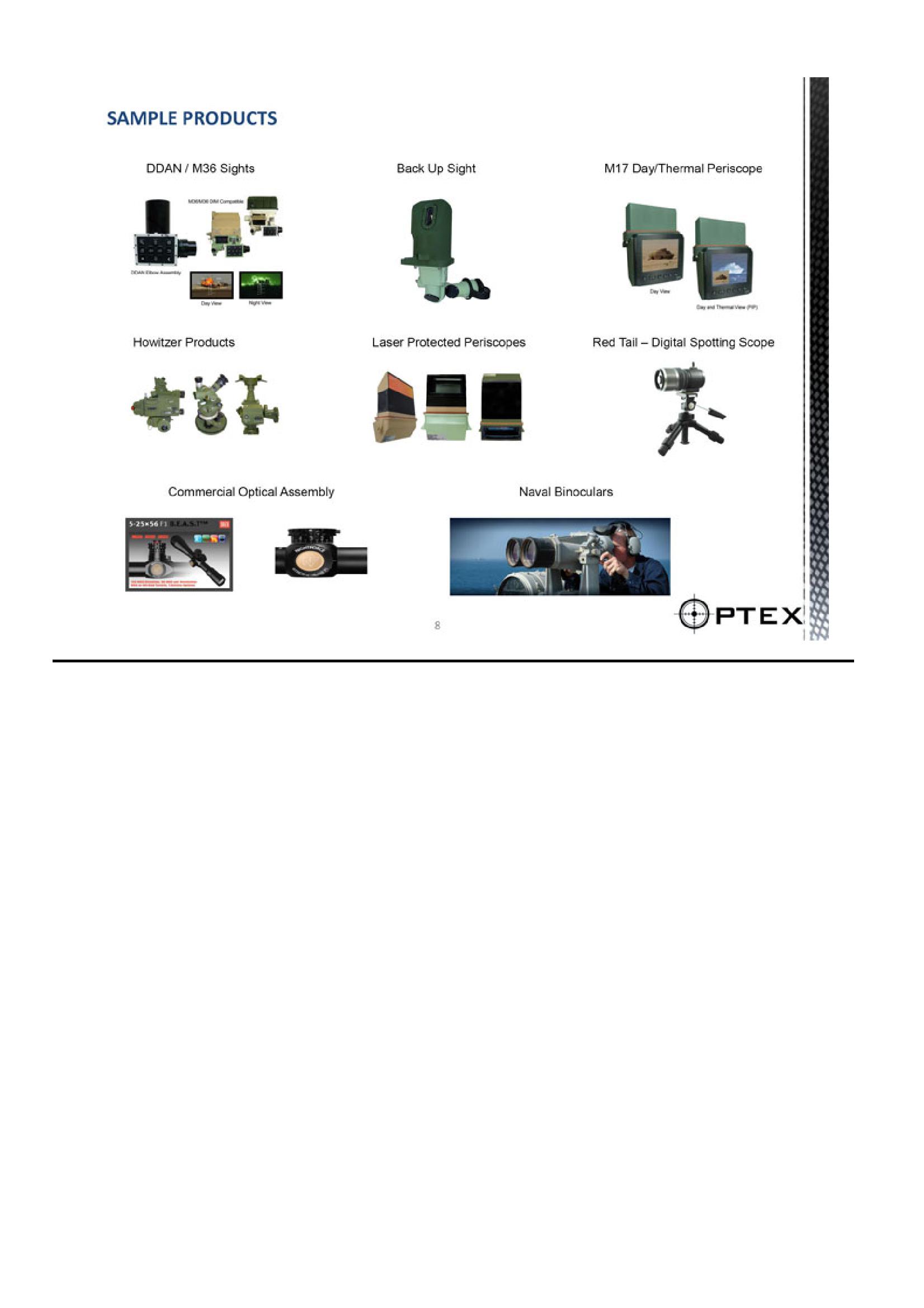 Optex Systems Holdings Investment Overview slide image #8