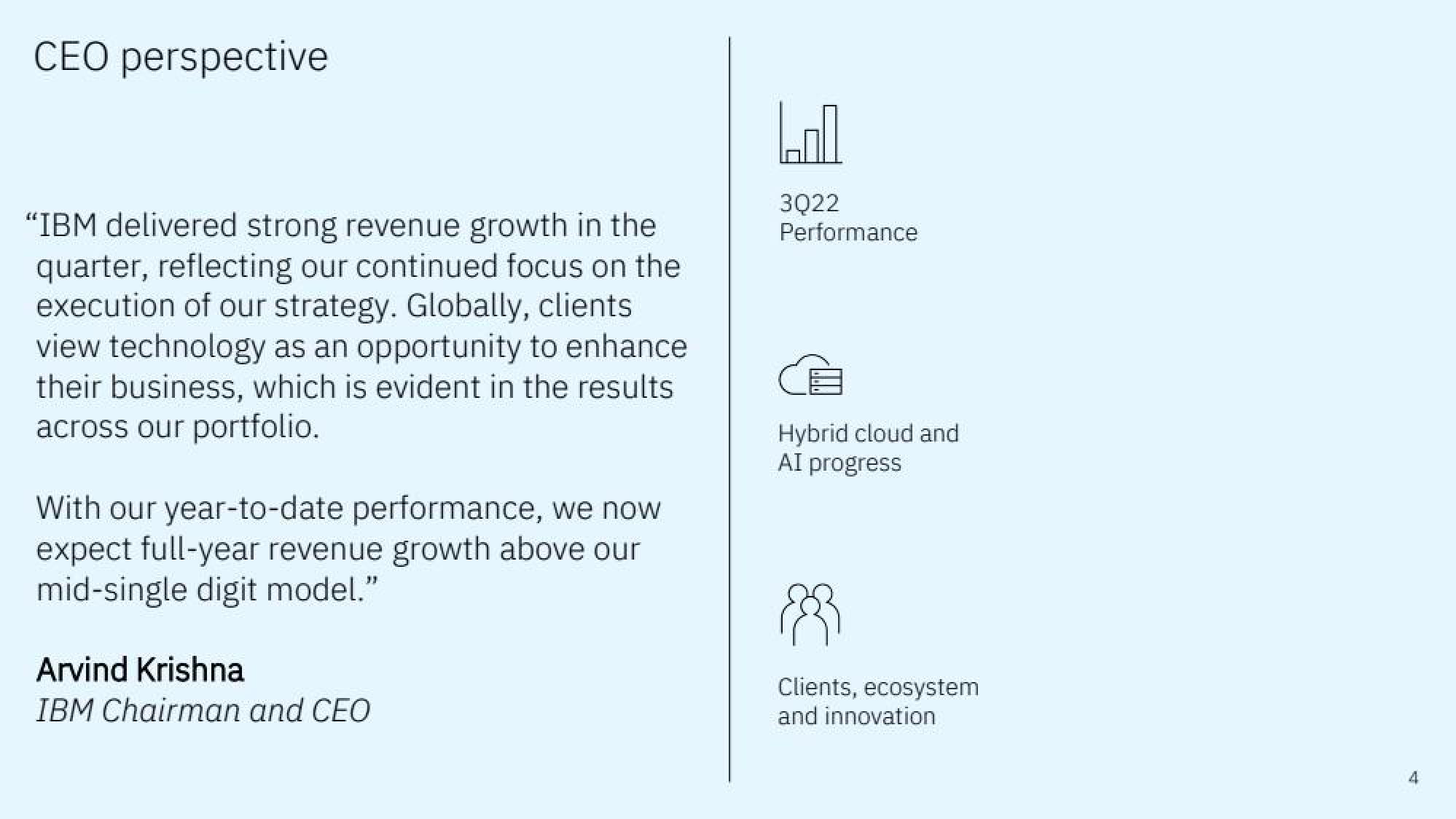 IBM Results Presentation Deck slide image #4