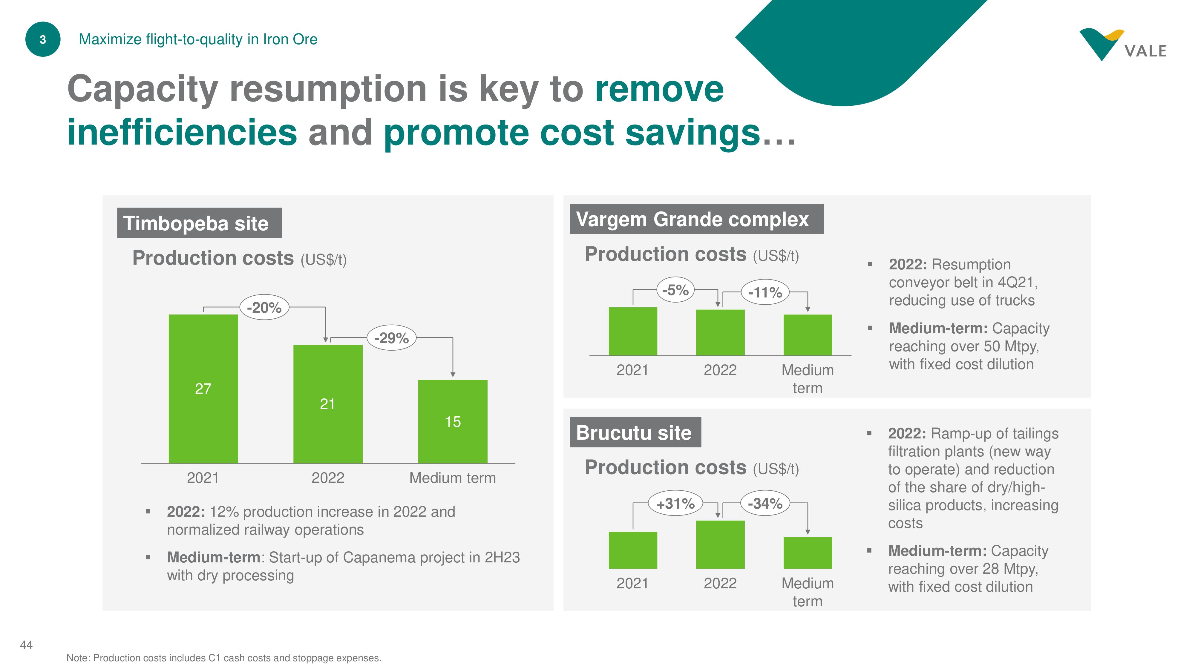 Vale Investor Day Presentation Deck slide image #44