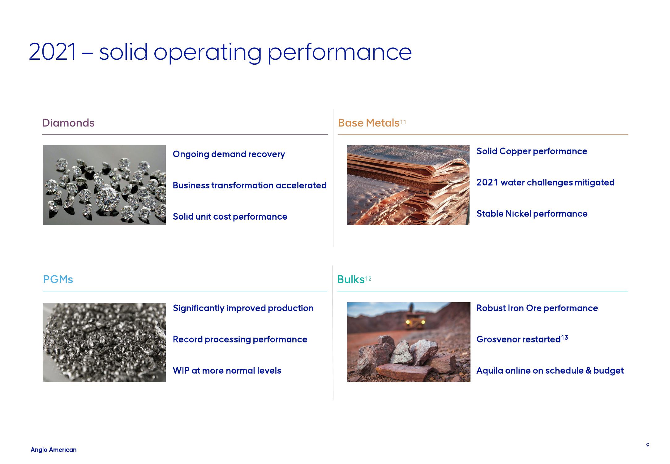 AngloAmerican Results Presentation Deck slide image #9