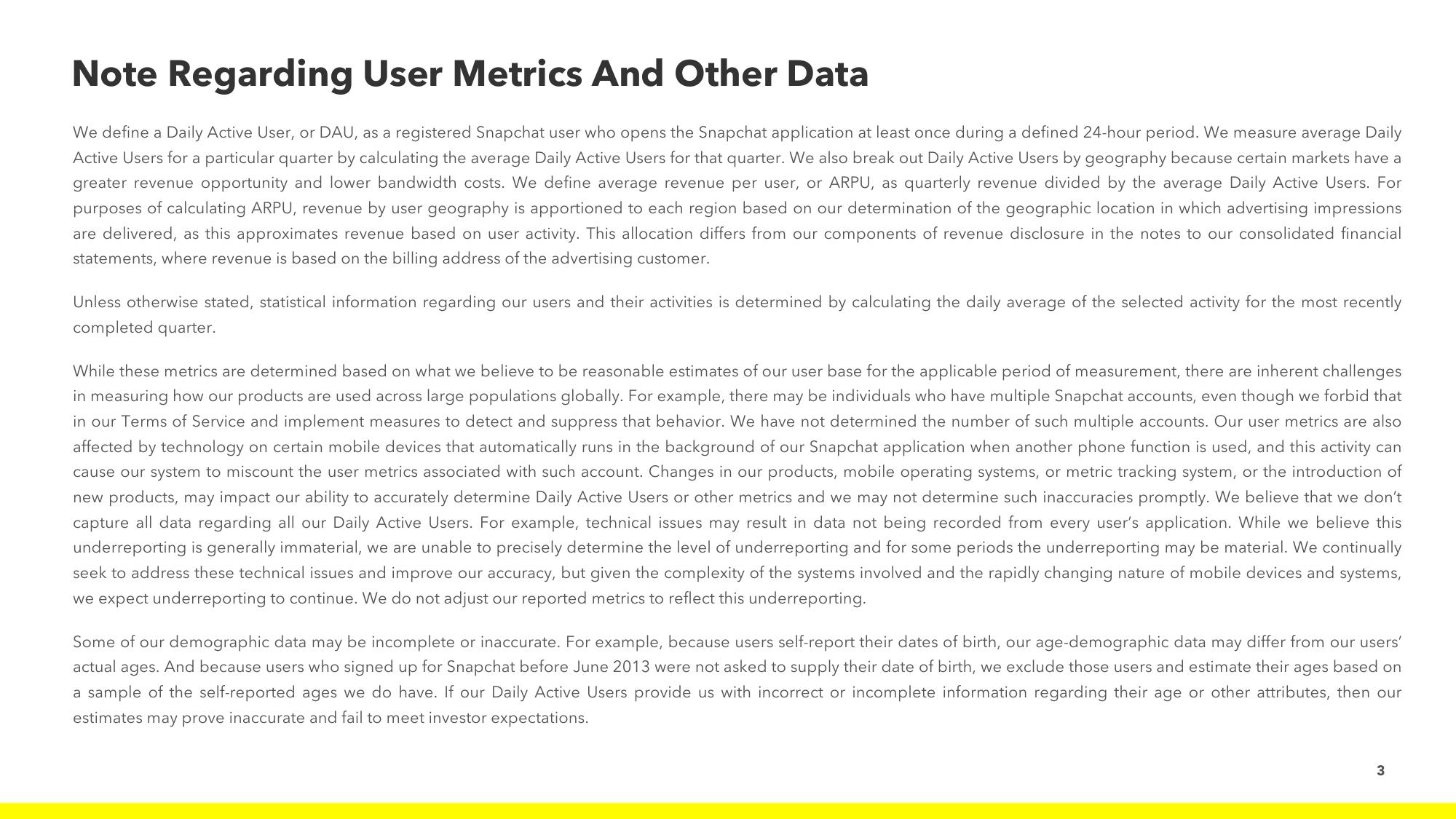 Snap Inc Results Presentation Deck slide image #13