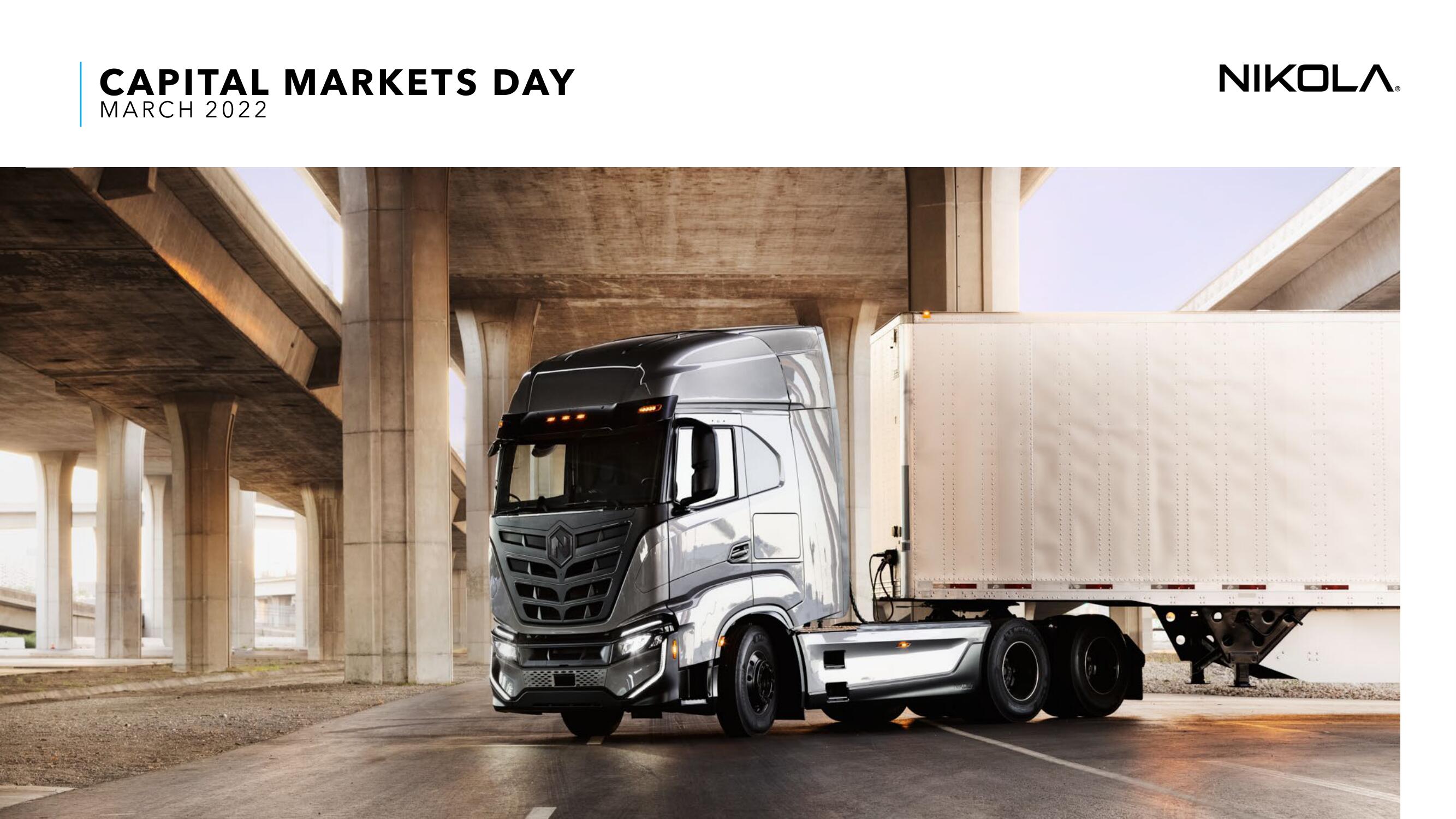 Nikola Investor Day Presentation Deck image