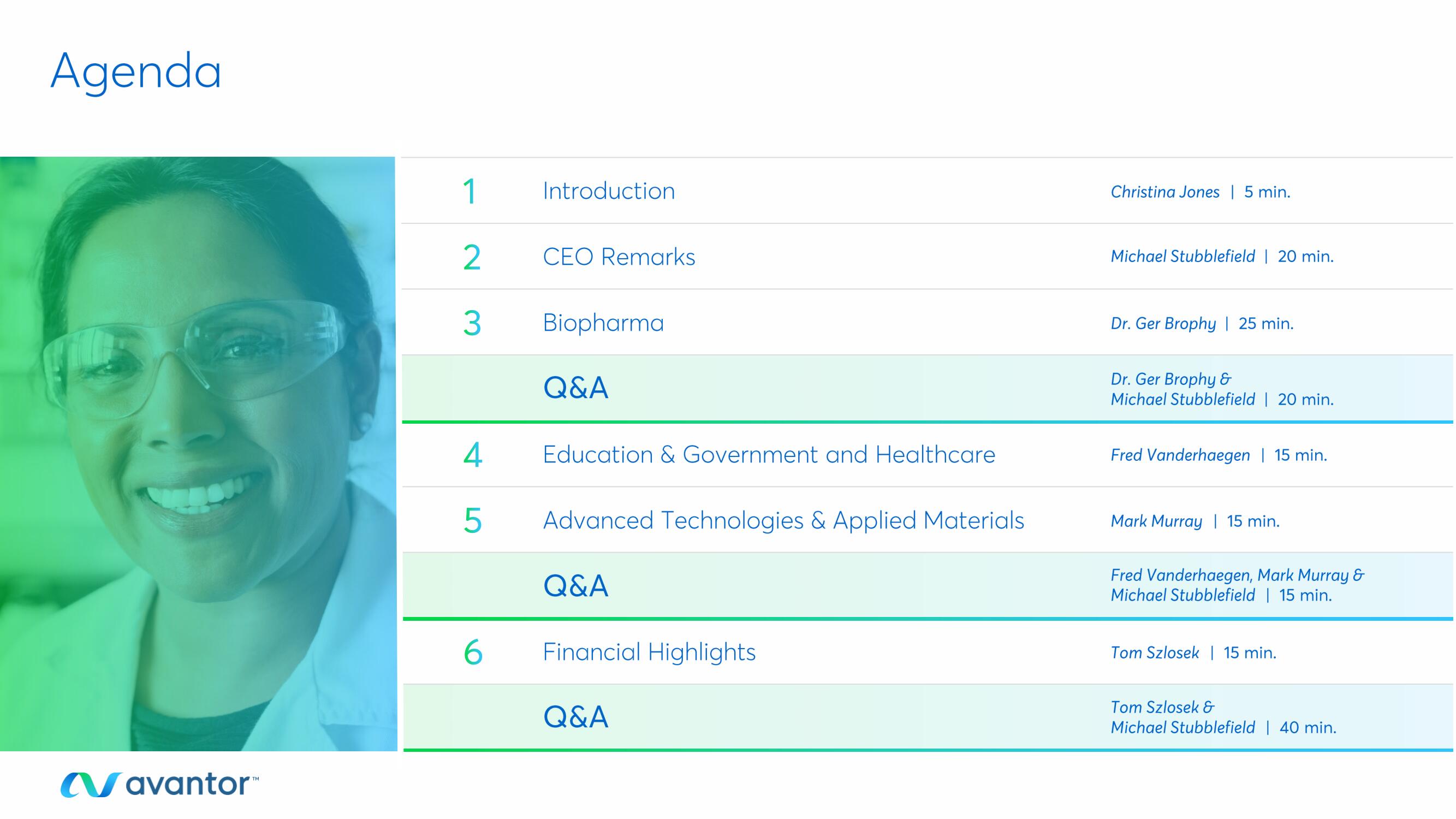 Avantor Investor Day Presentation Deck slide image #3