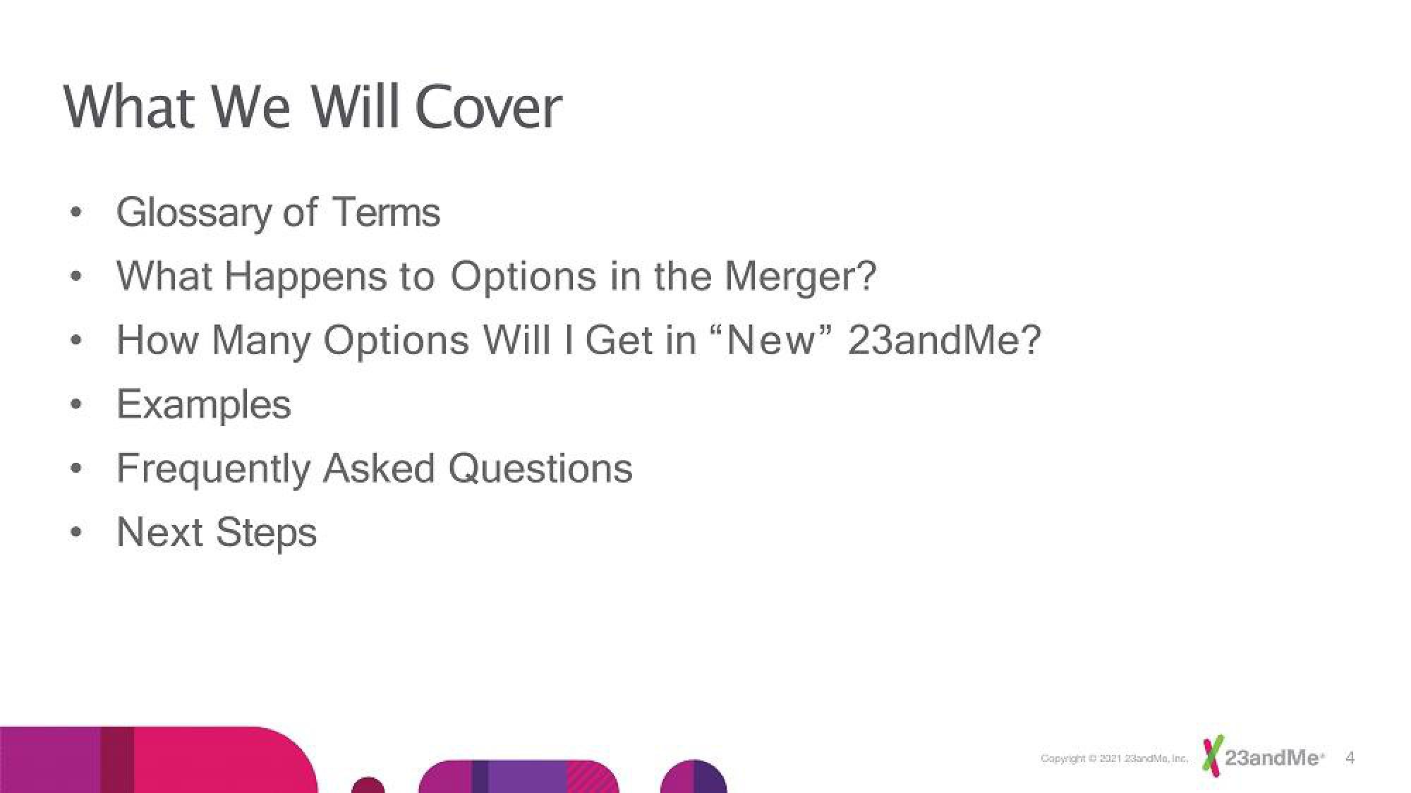 23andMe Internal Communication Presentation Deck slide image #4