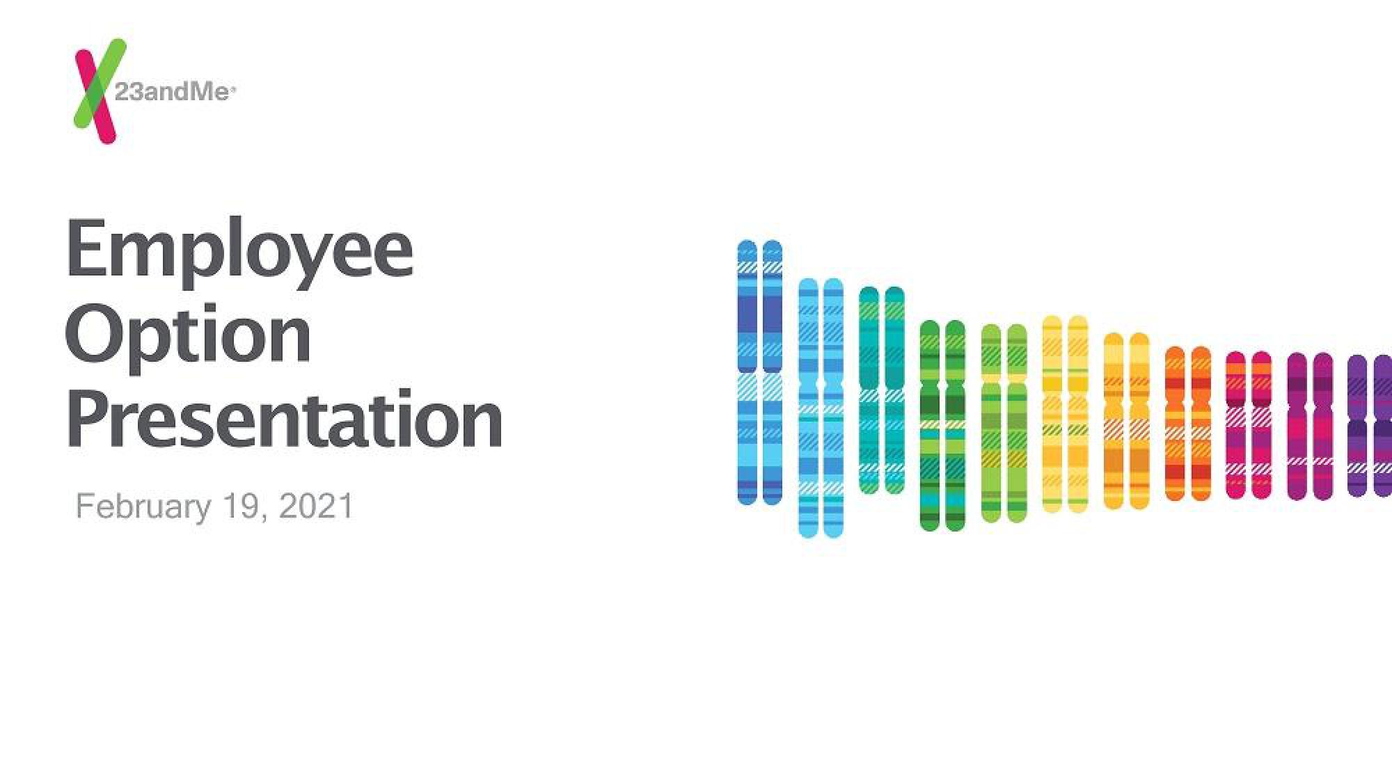 23andMe Internal Communication Presentation Deck image