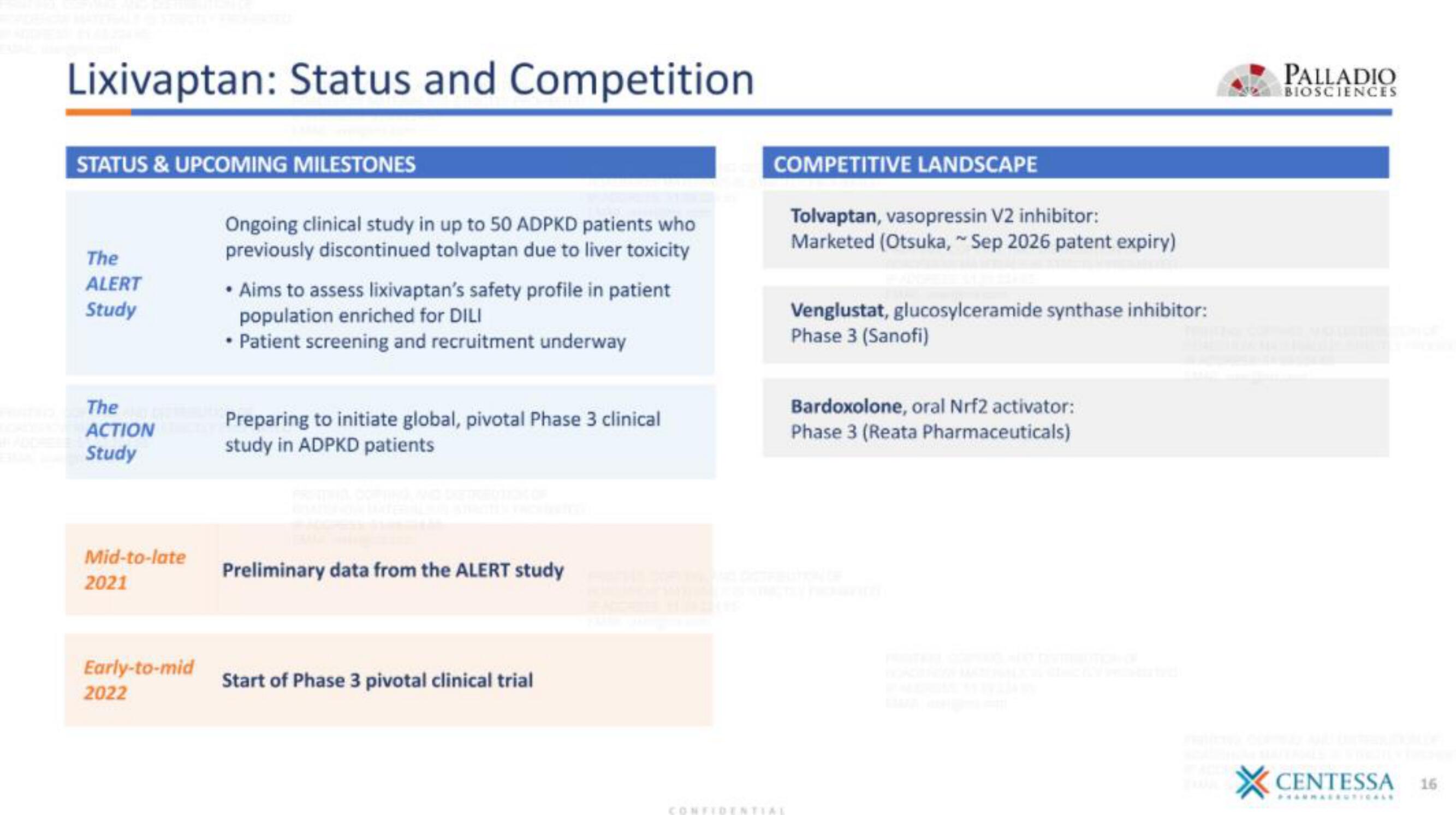 Centessa IPO Presentation Deck slide image #16