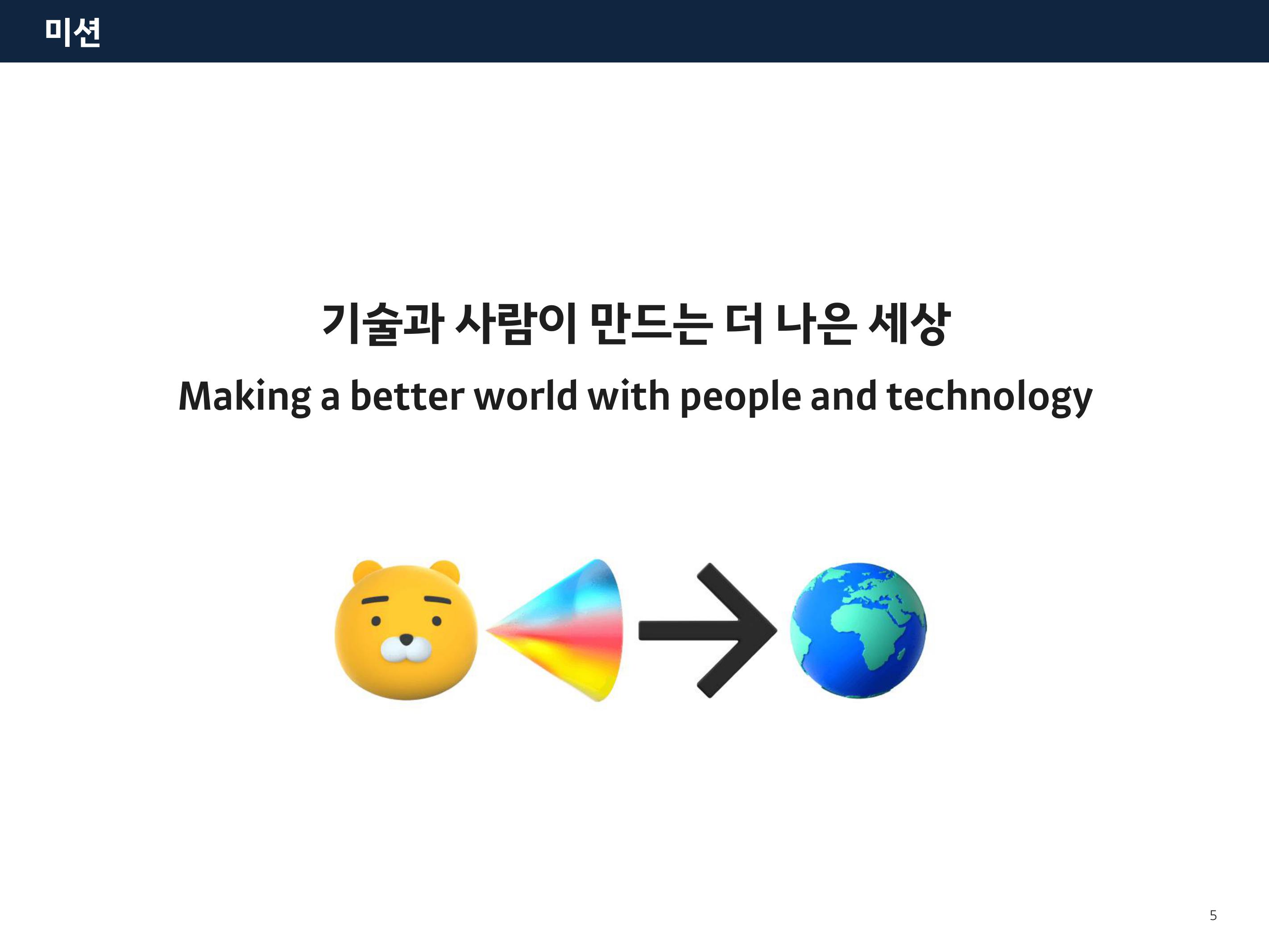 Kakao Investor Presentation Deck slide image #5