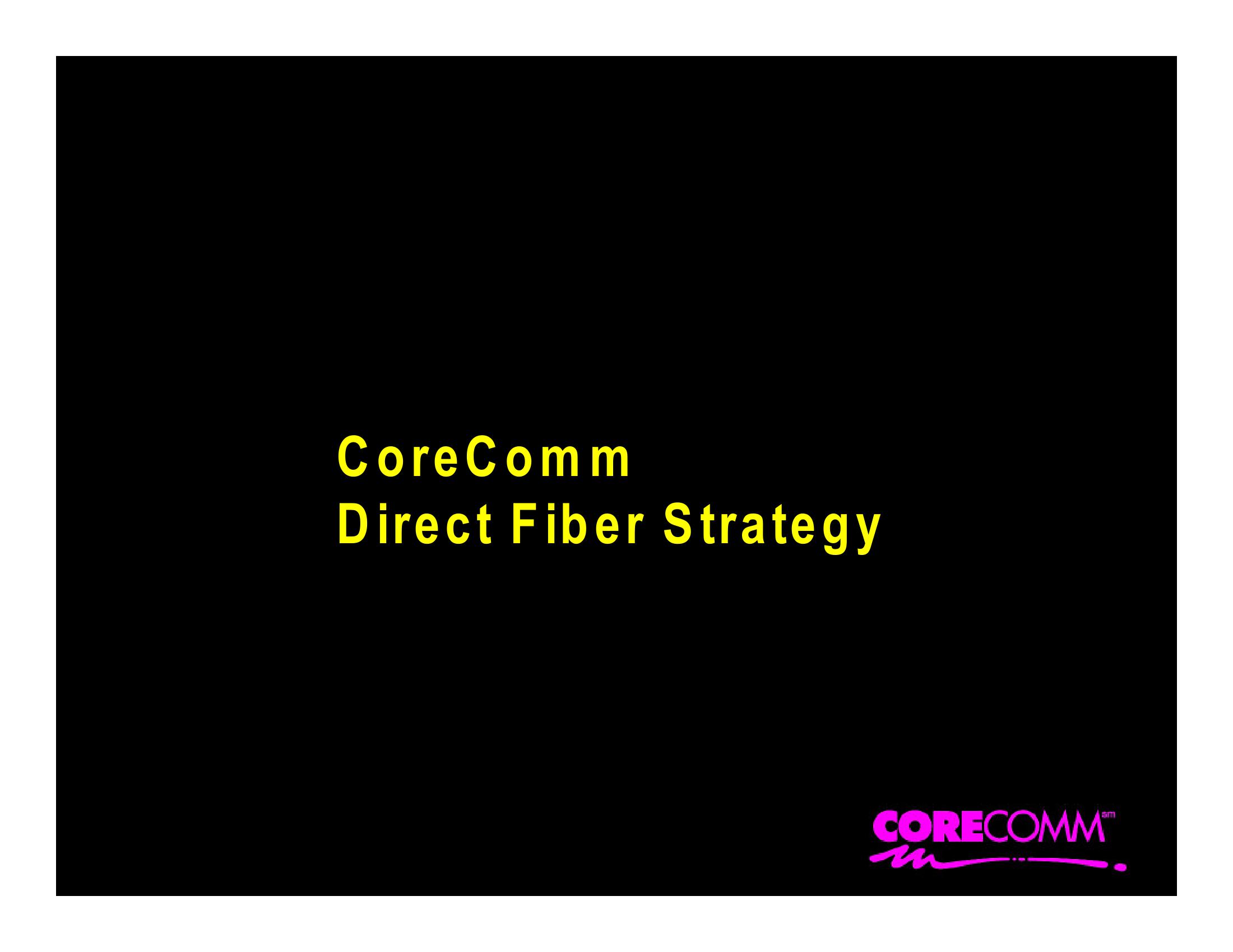 Corecomm Company Presentation slide image #27