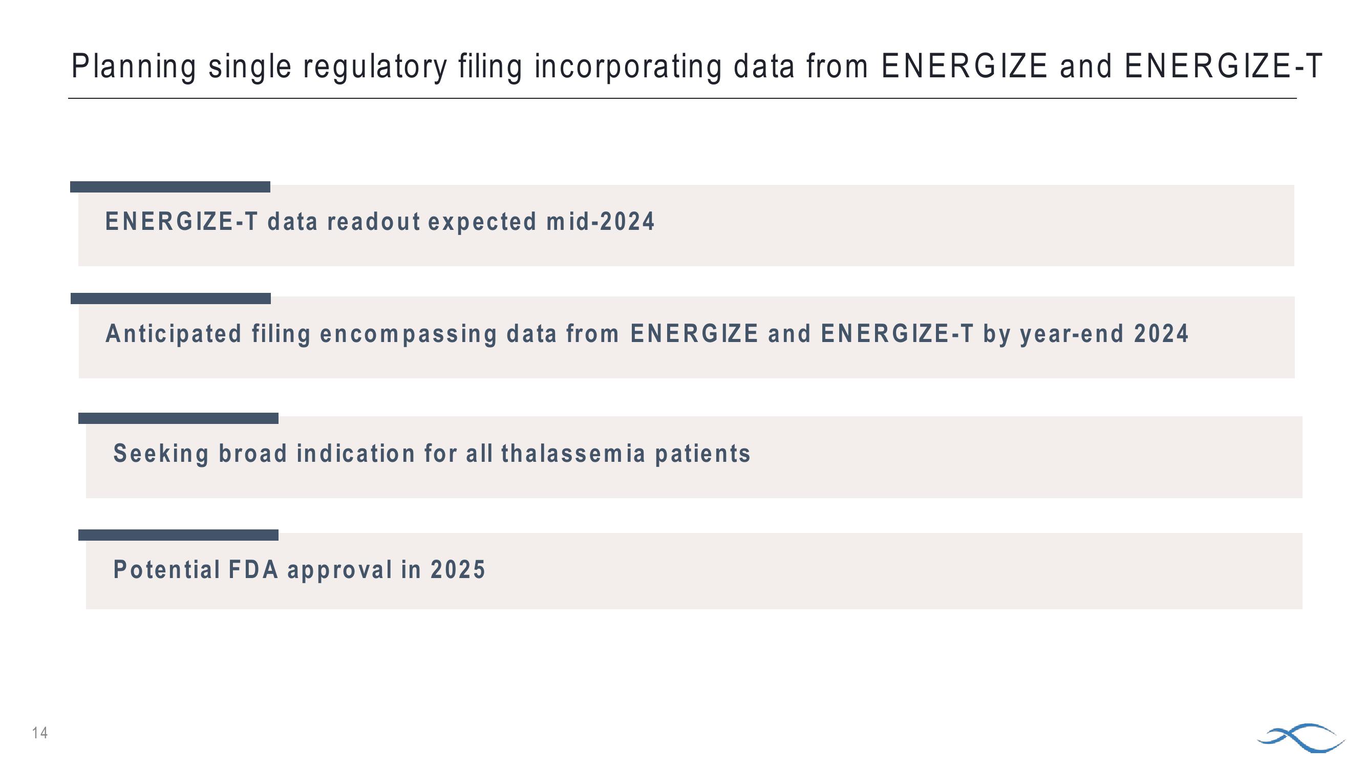 Topline Results: Phase 3 Energize Study of Pyrukynd in Thalassemia slide image #14