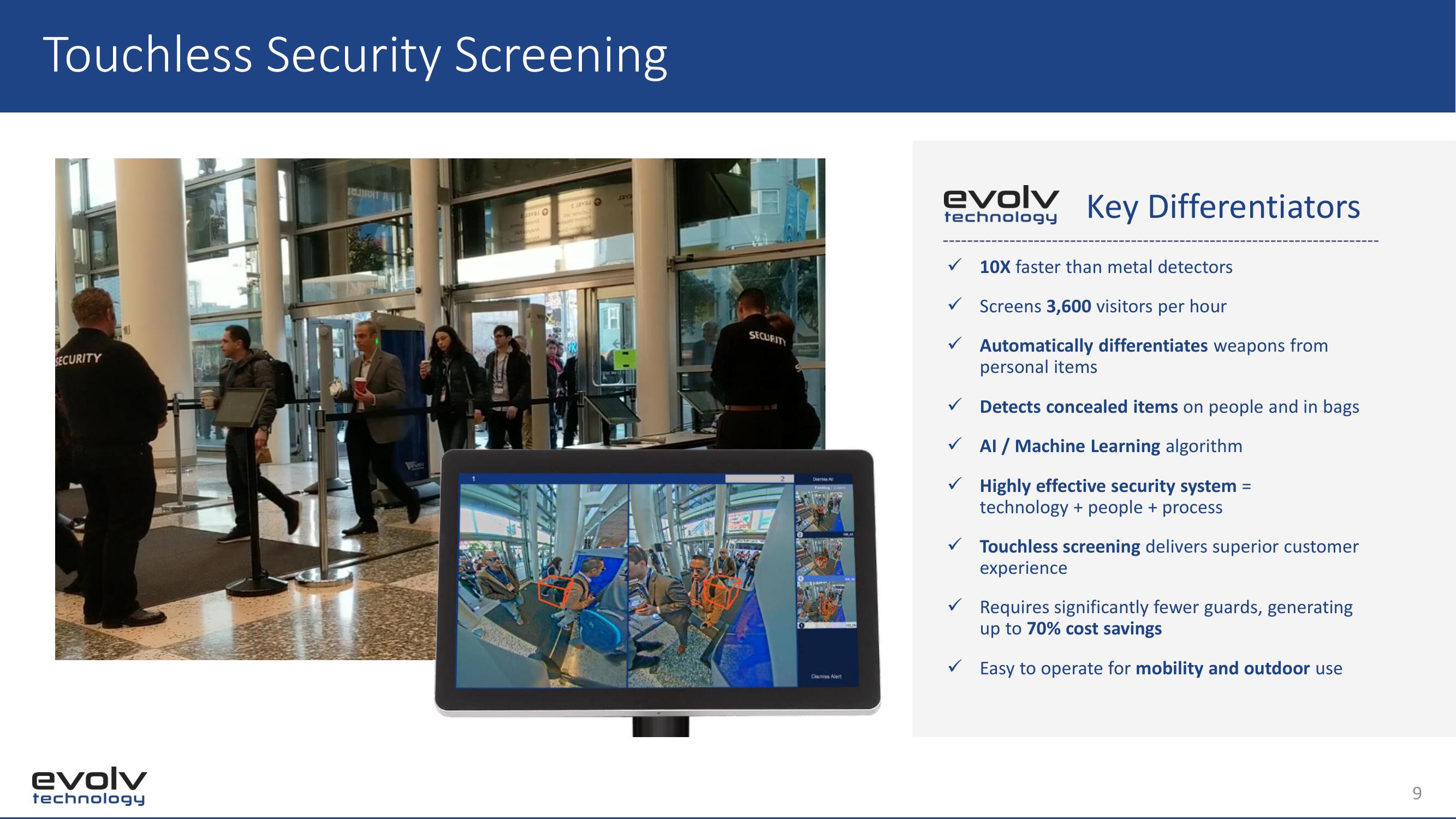 Evolv SPAC Presentation Deck slide image #9