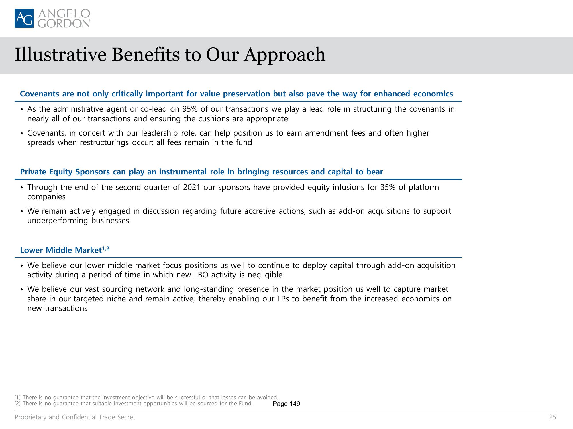 AG Direct Lending SMA slide image #25