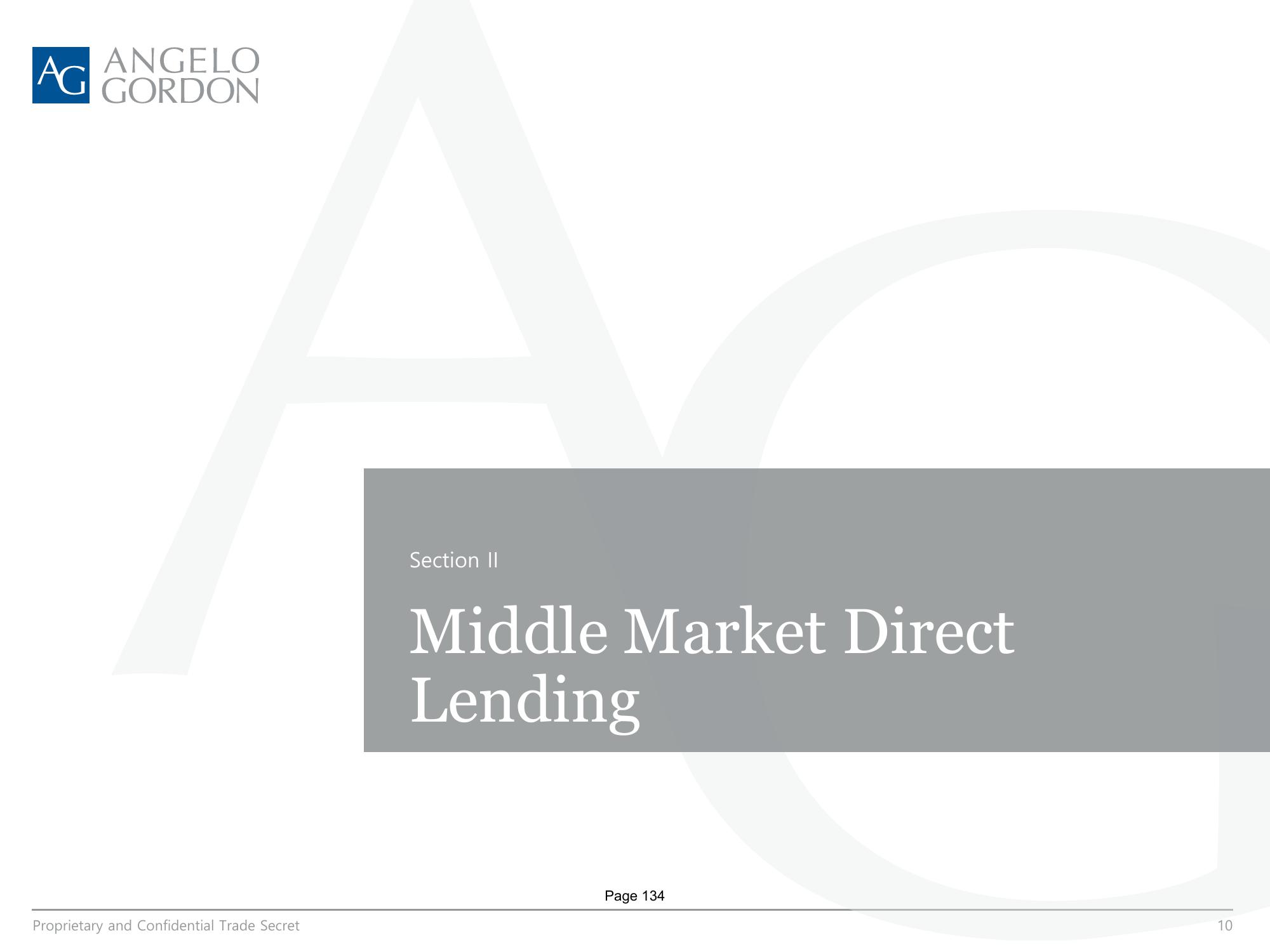 AG Direct Lending SMA slide image #10