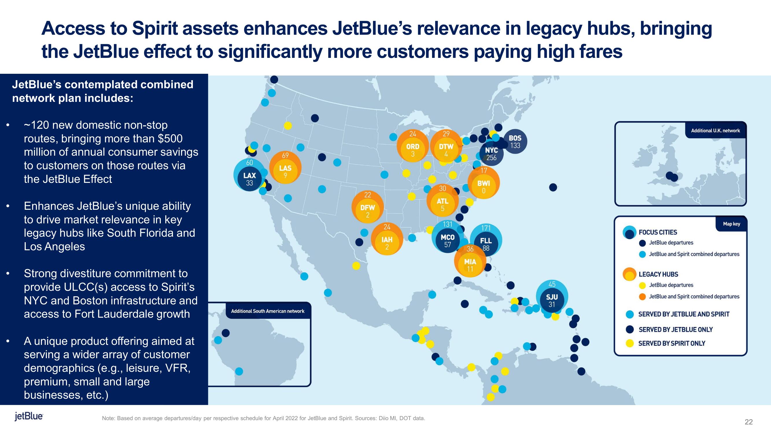 jetBlue Mergers and Acquisitions Presentation Deck slide image #22