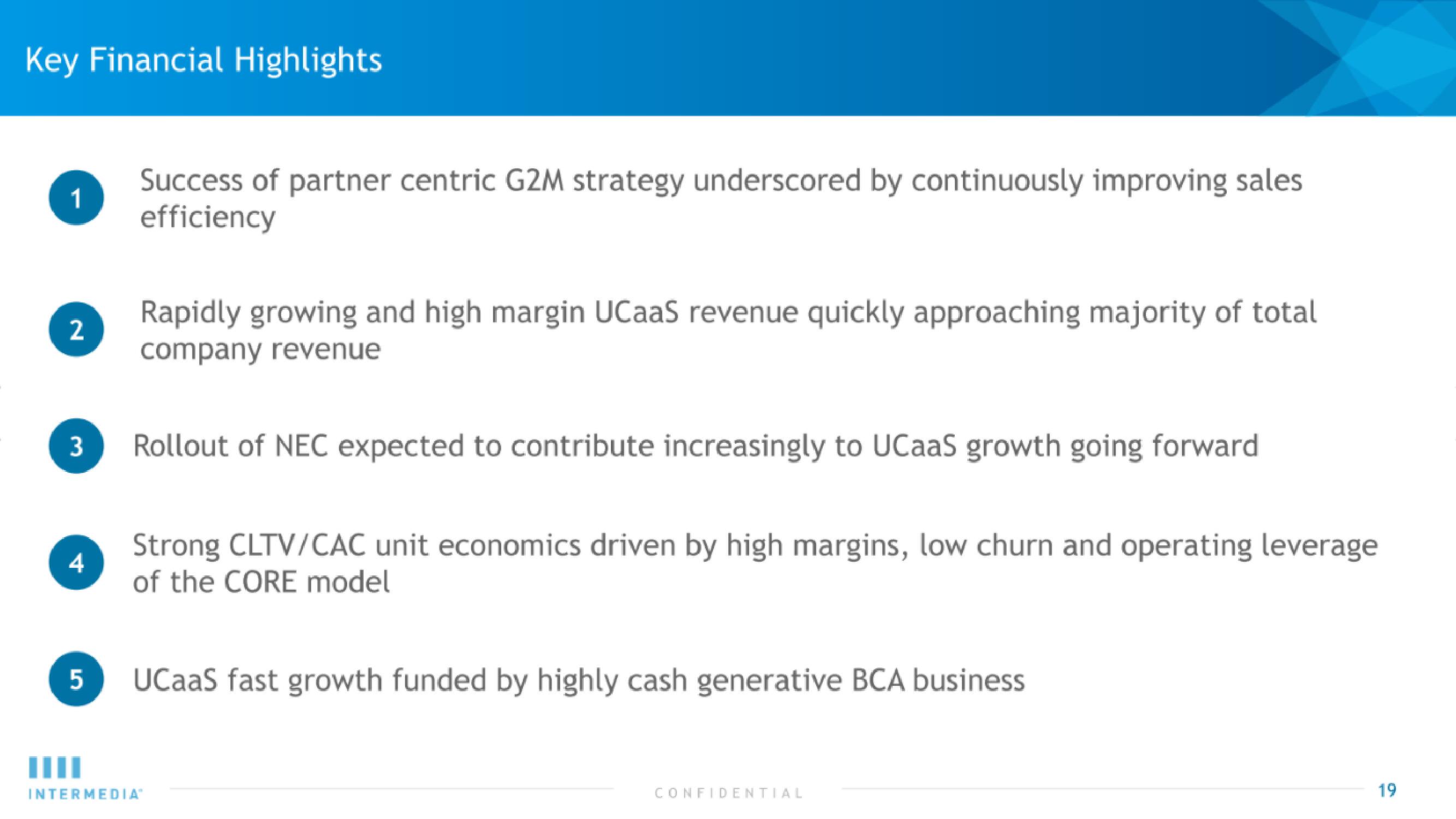 Intermedia IPO Presentation Deck slide image #19