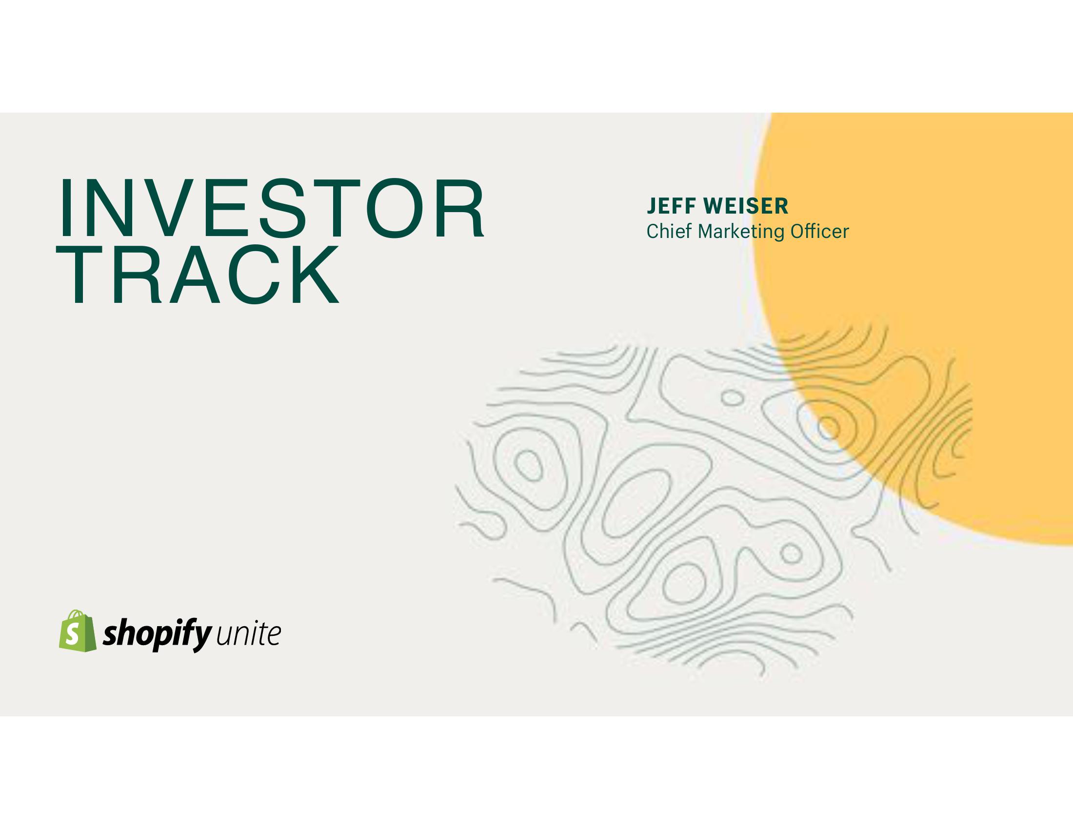 Shopify Investor Event Presentation Deck image