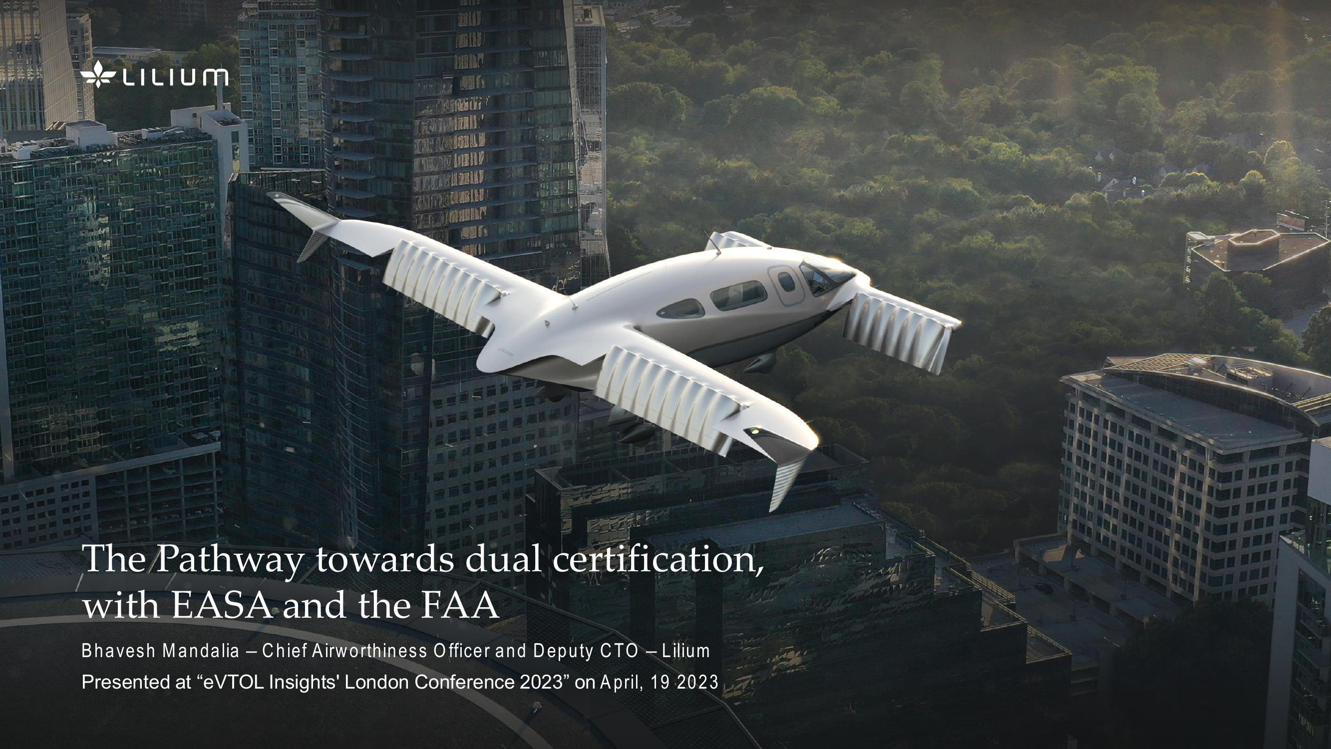 The Pathway Towards Dual Certification, with Easa and The FAA image