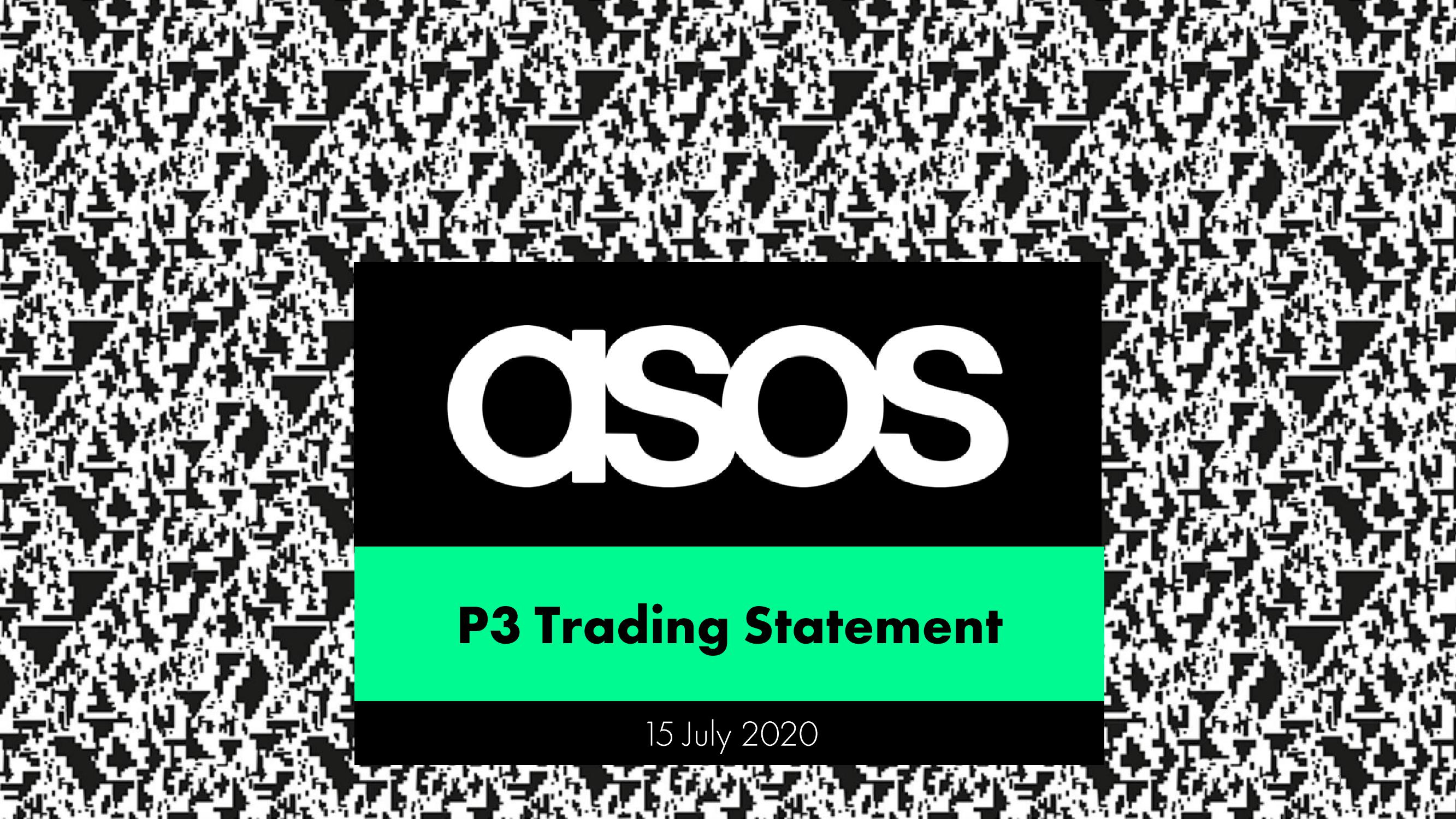 Asos Results Presentation Deck image