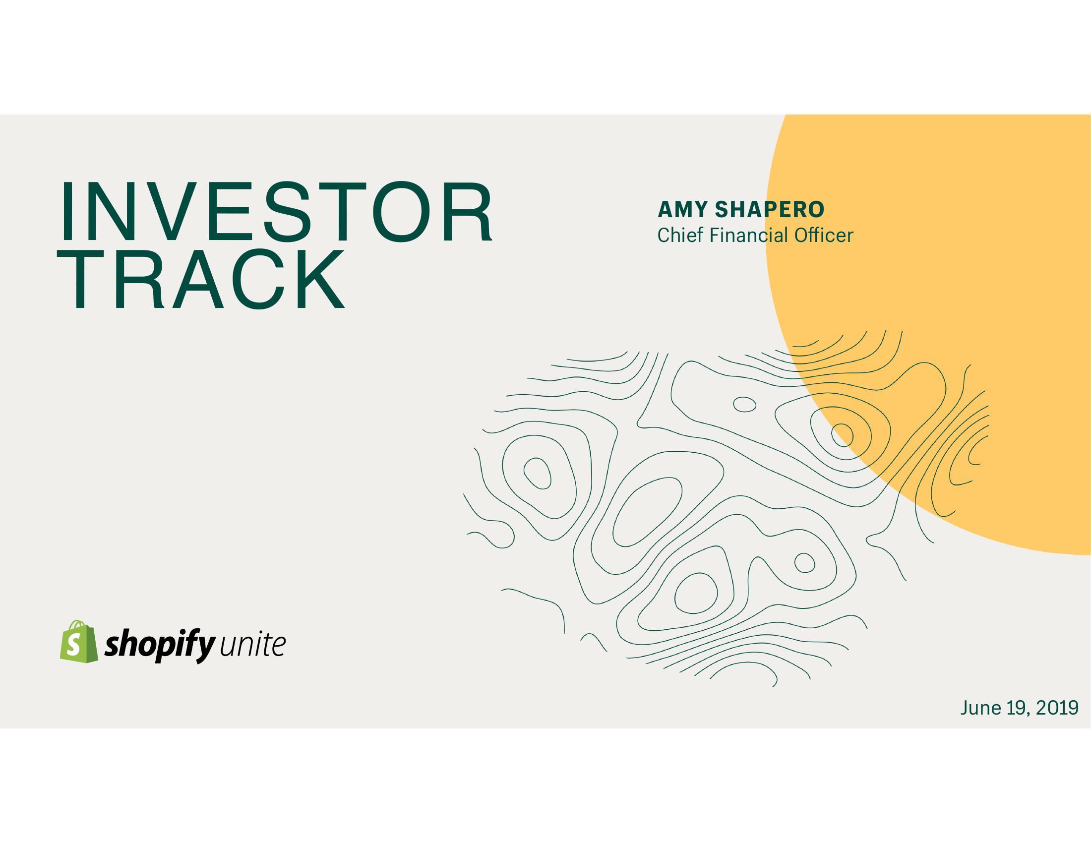 Shopify Investor Event Presentation Deck image