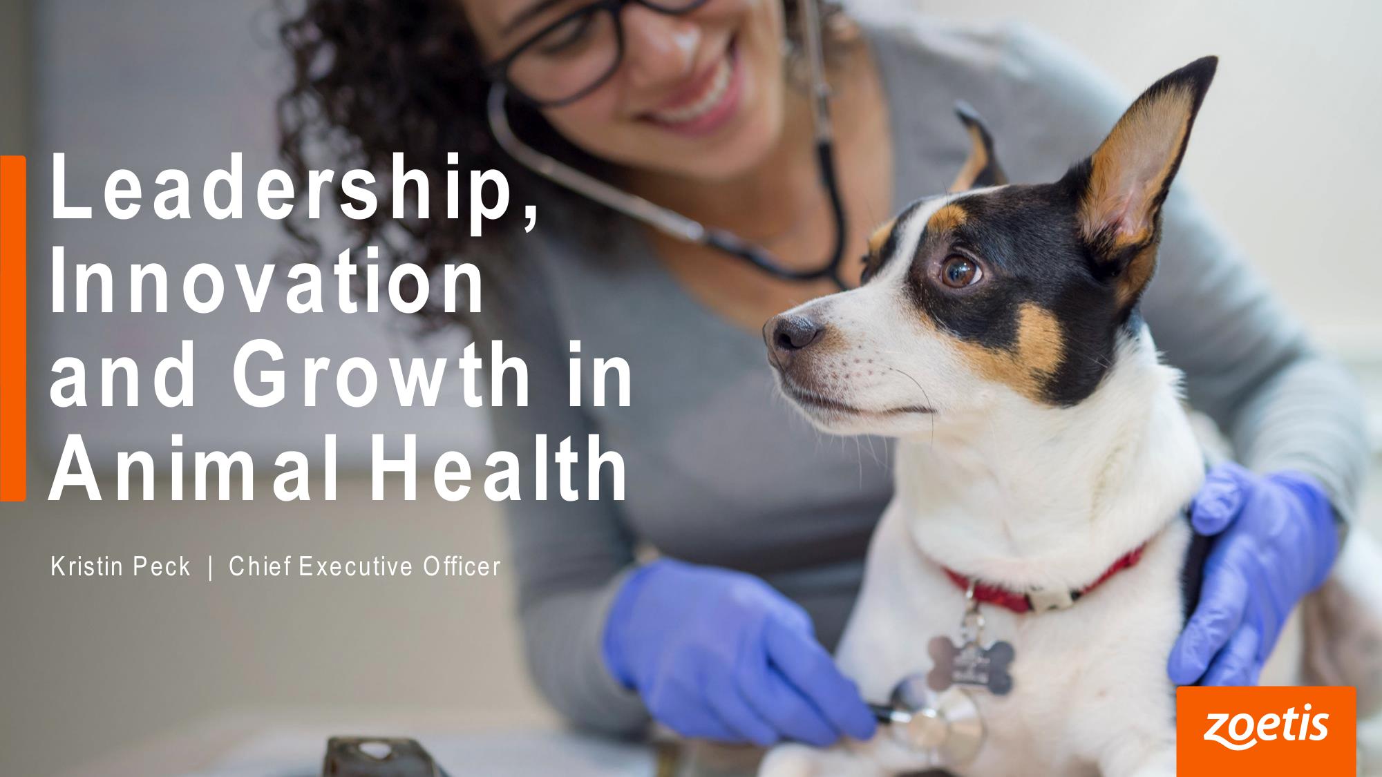 Leadership, Innovation and Growth in Animal Health image