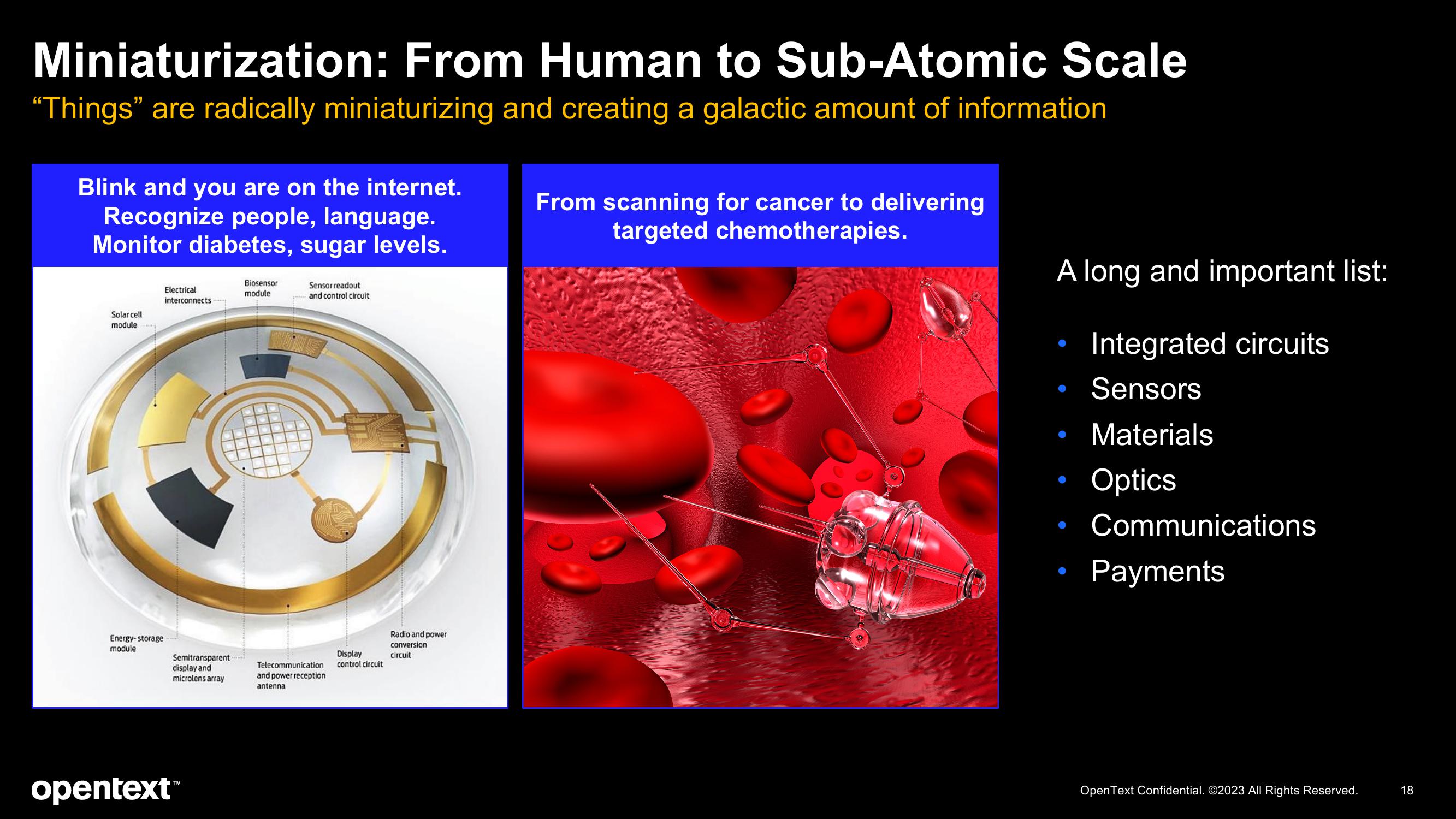 OpenText Investor Presentation Deck slide image #18