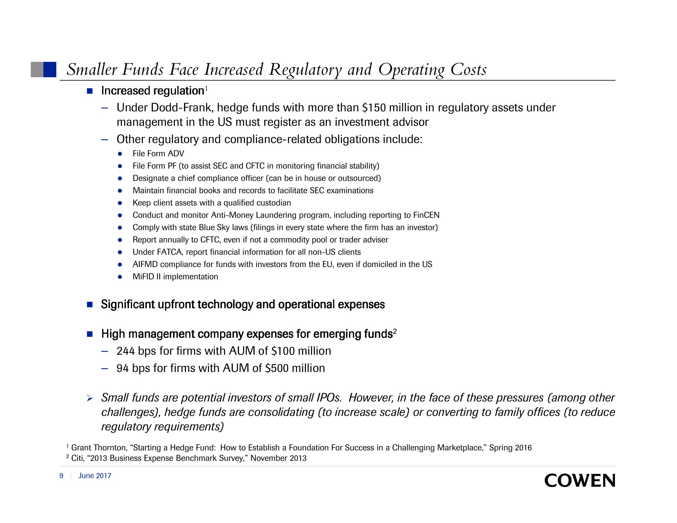 SEC Investor Advisory Committee Capital Formation, Smaller Companies, and the Declining Number of Initial Public Offerings slide image #9