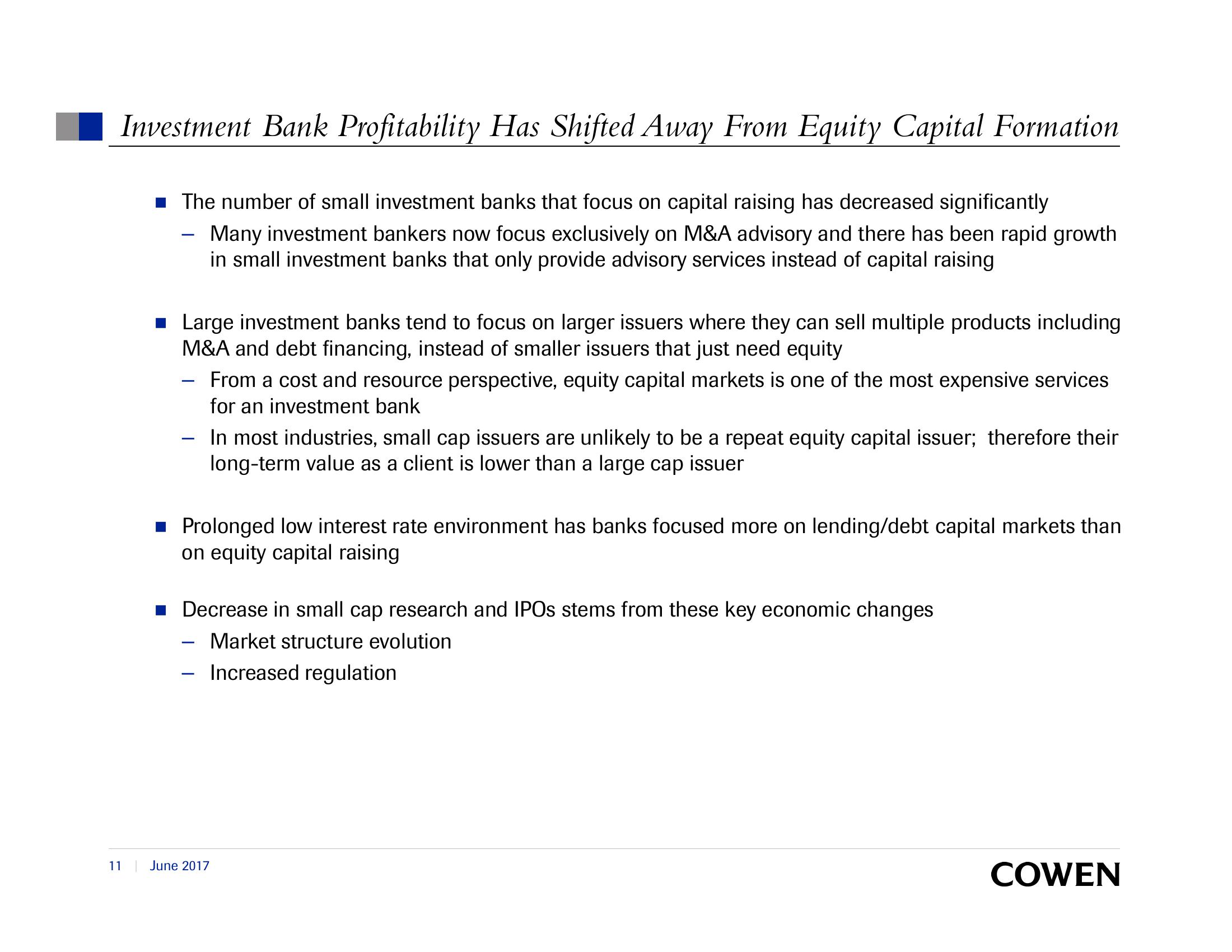 SEC Investor Advisory Committee Capital Formation, Smaller Companies, and the Declining Number of Initial Public Offerings slide image #11