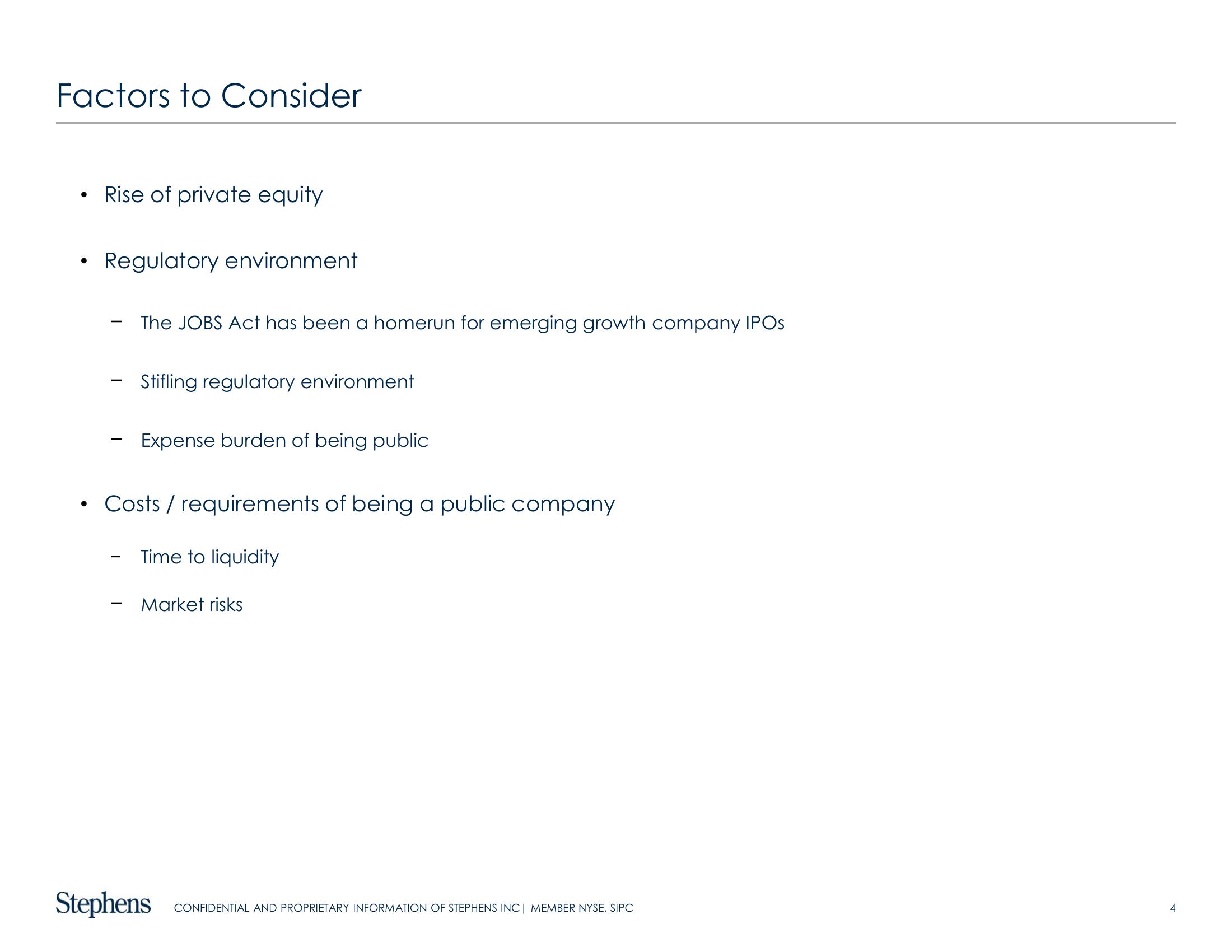 Why Have We Seen a Slowdown in Ipos and What Could Drive an Increase? slide image #4