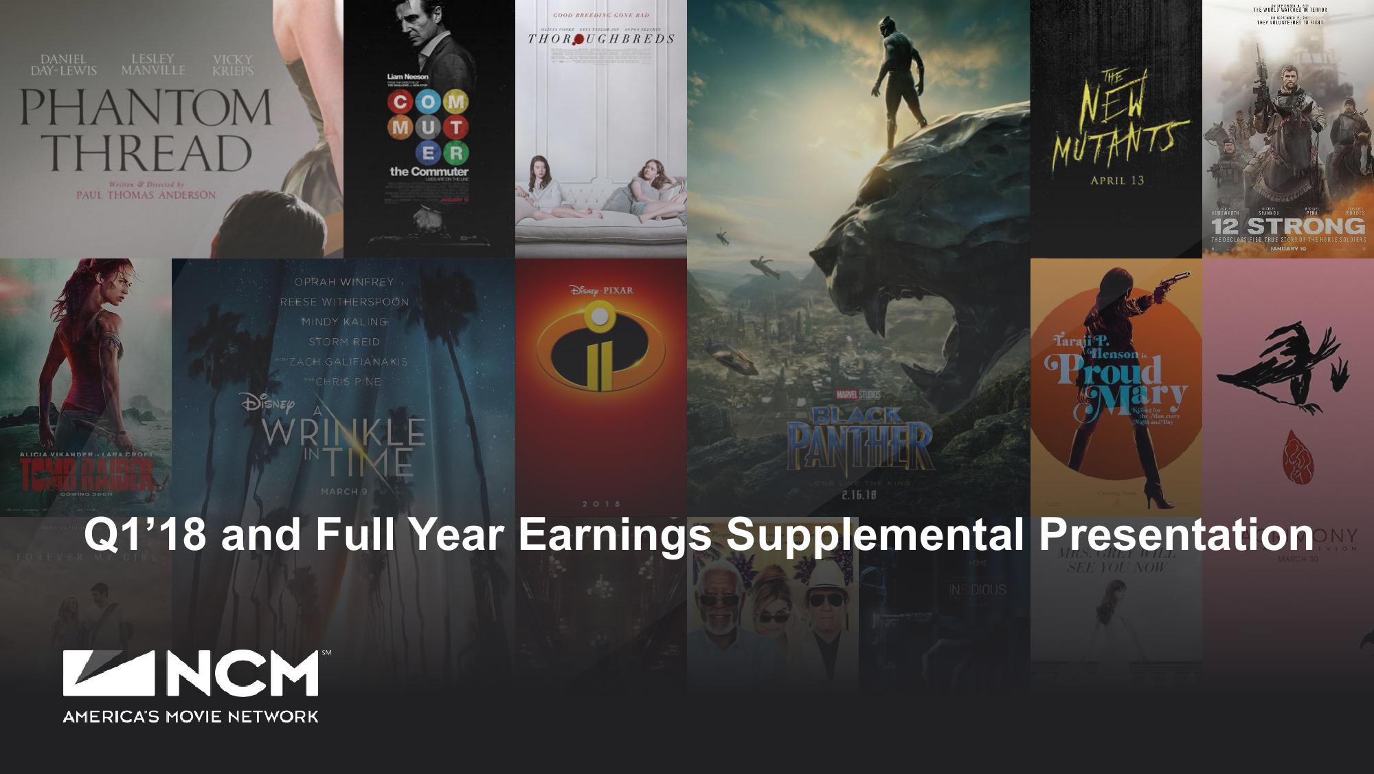 Q1’18 and Full Year Earnings Supplemental Presentation image