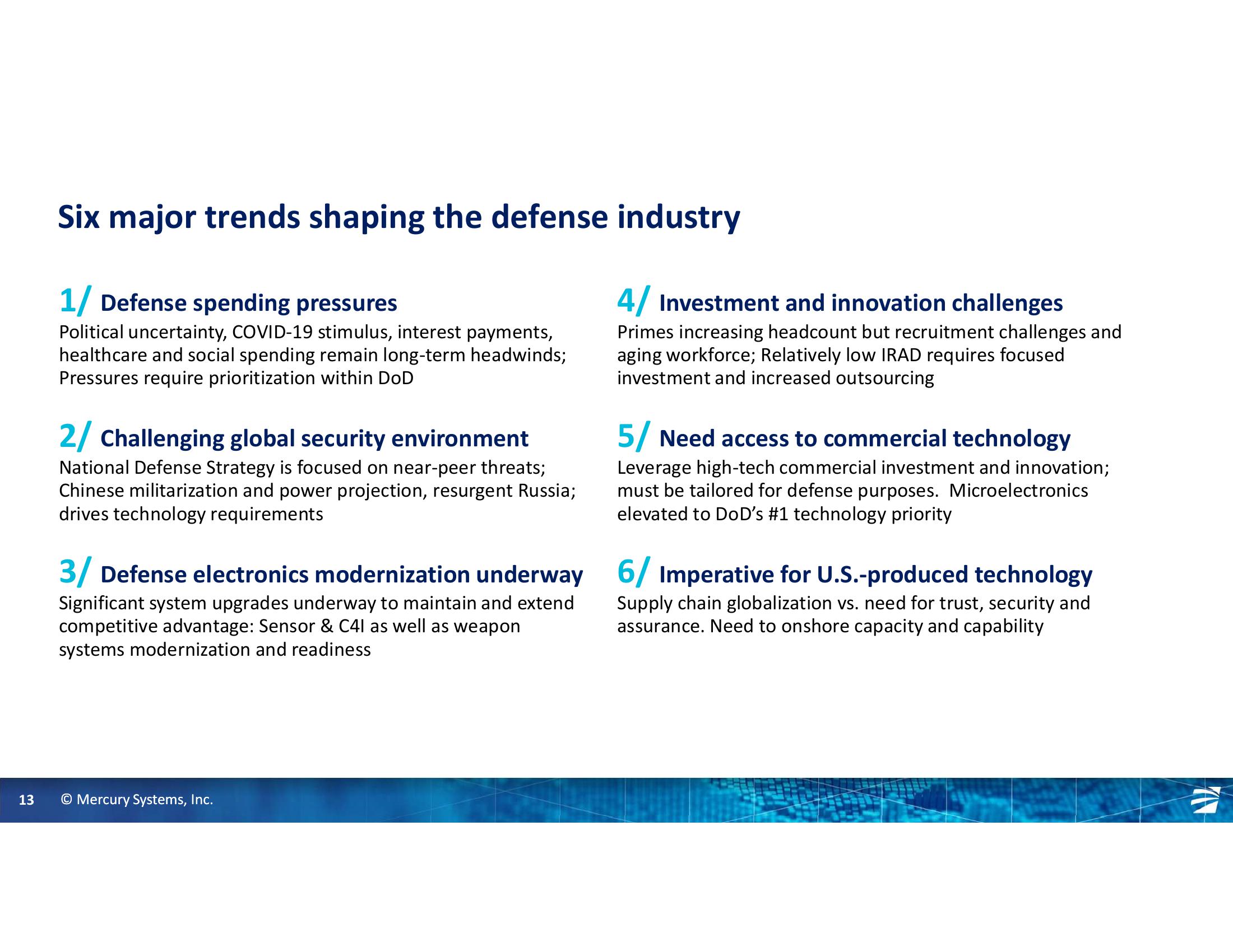 Gabelli 26th Annual Aerospace & Defense Conference slide image #13