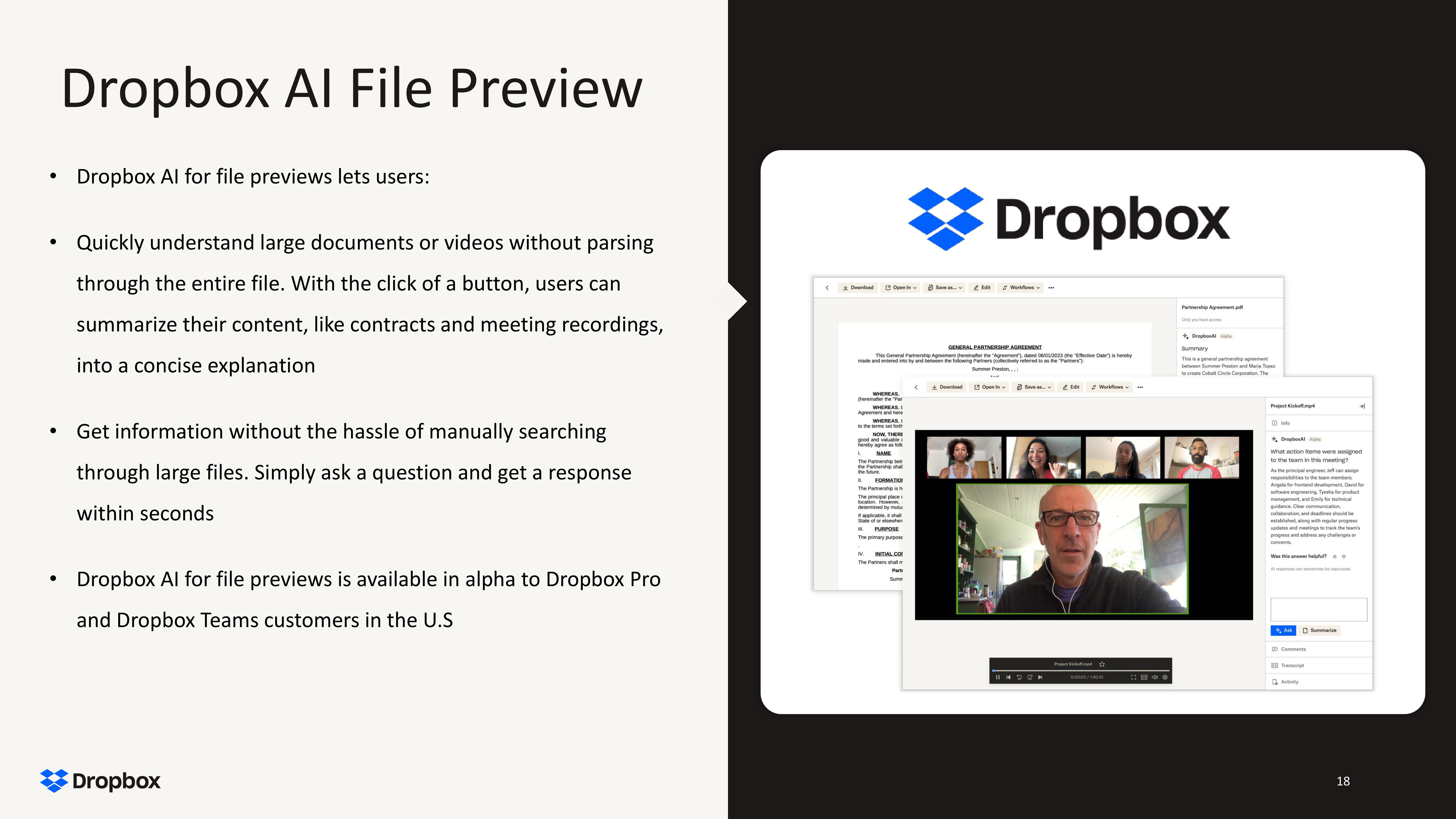 Dropbox Results Presentation Deck slide image #18