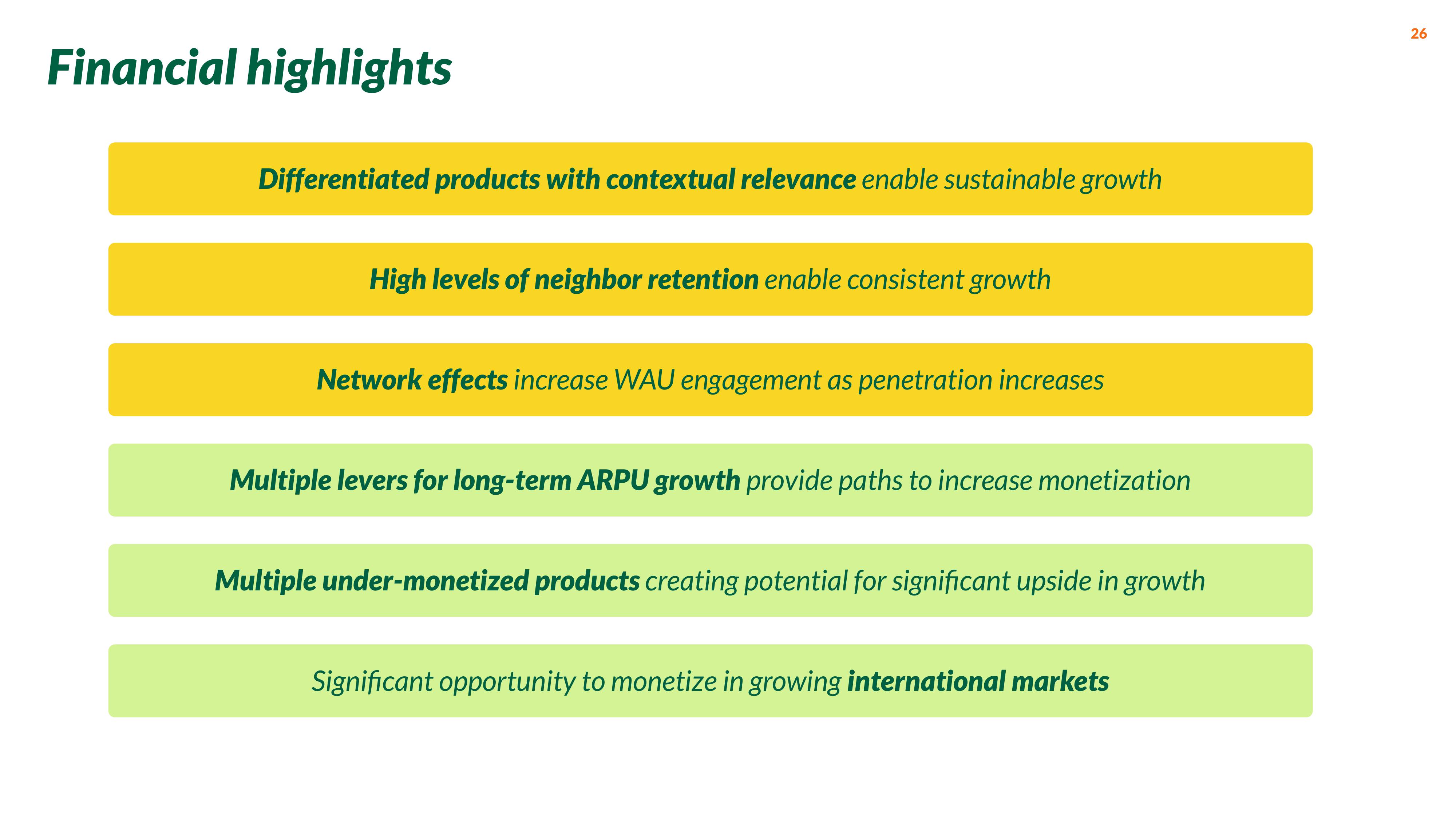 Nextdoor Investor Presentation Deck slide image #26