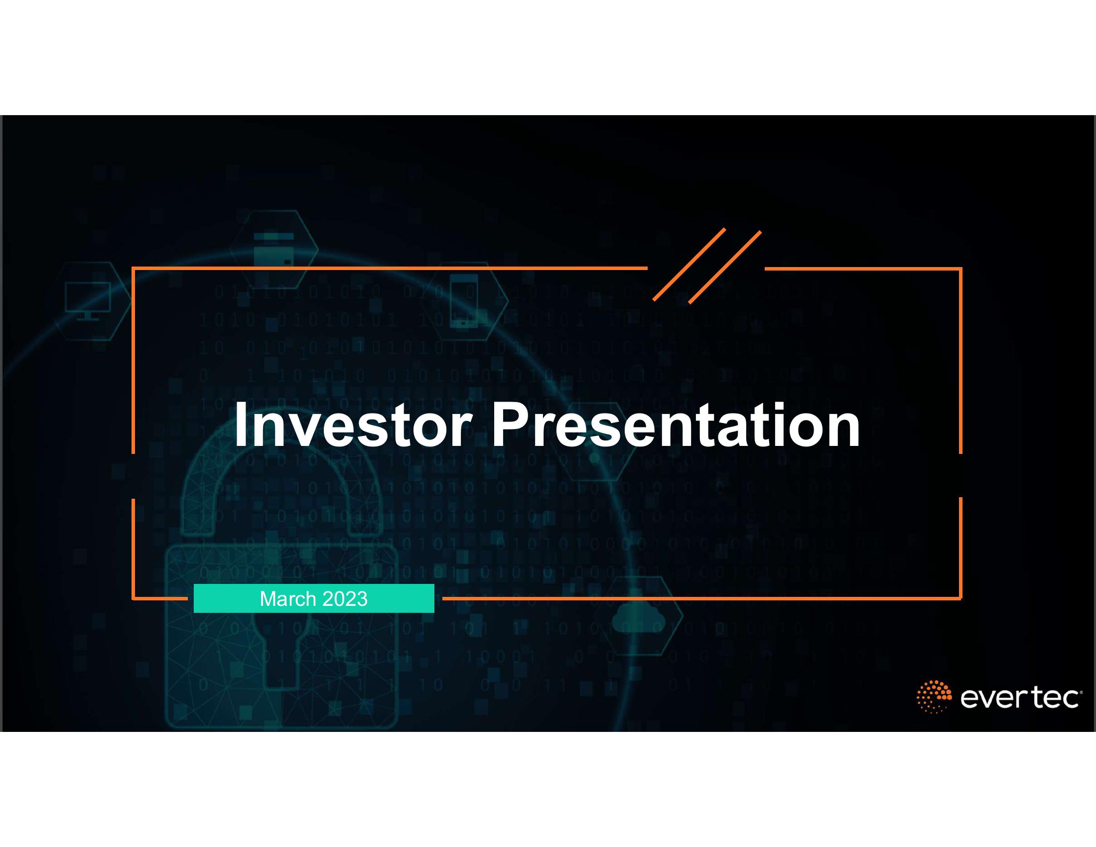 Evertec Investor Presentation image