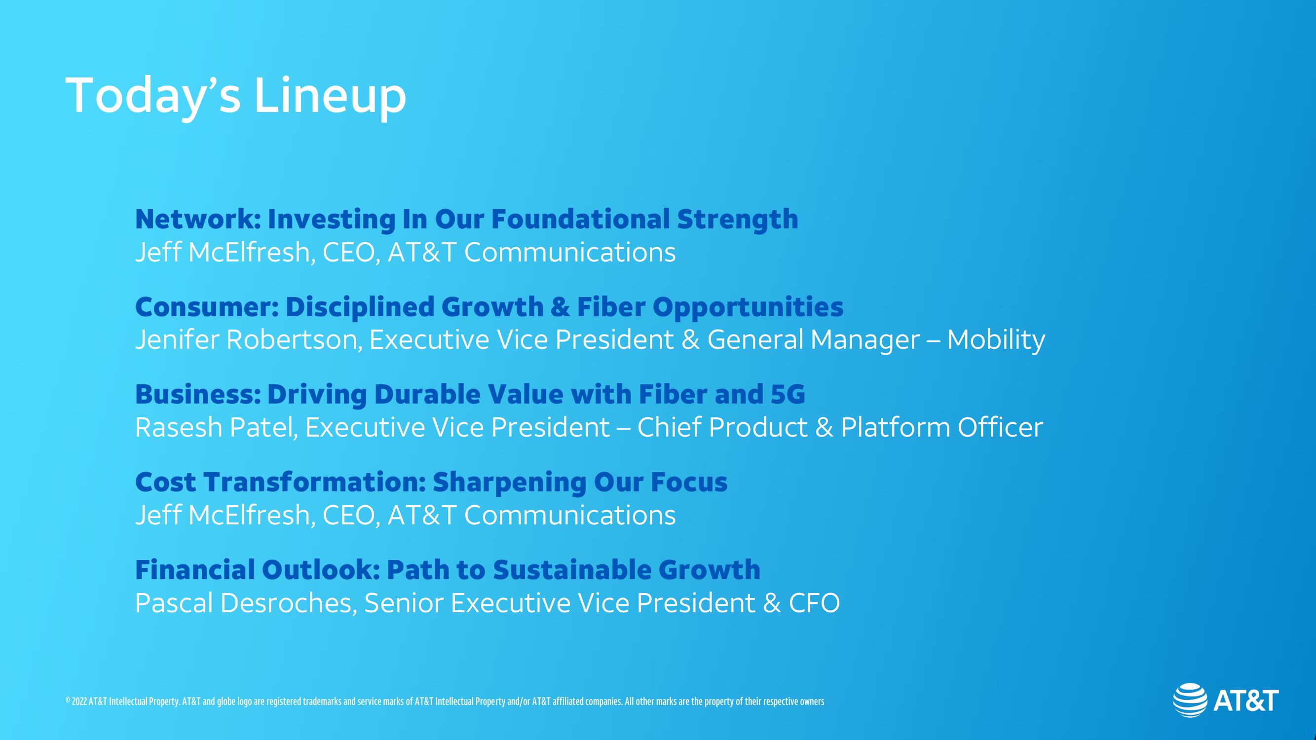 AT&T Investor Day Presentation Deck slide image #13