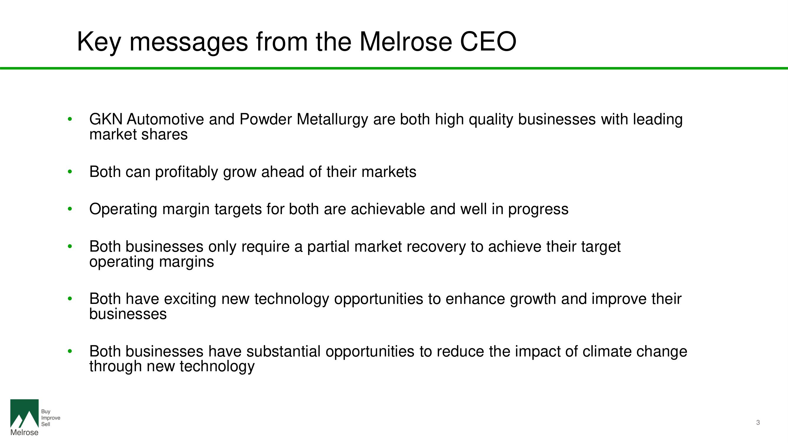 Melrose Investor Day Presentation Deck slide image #5