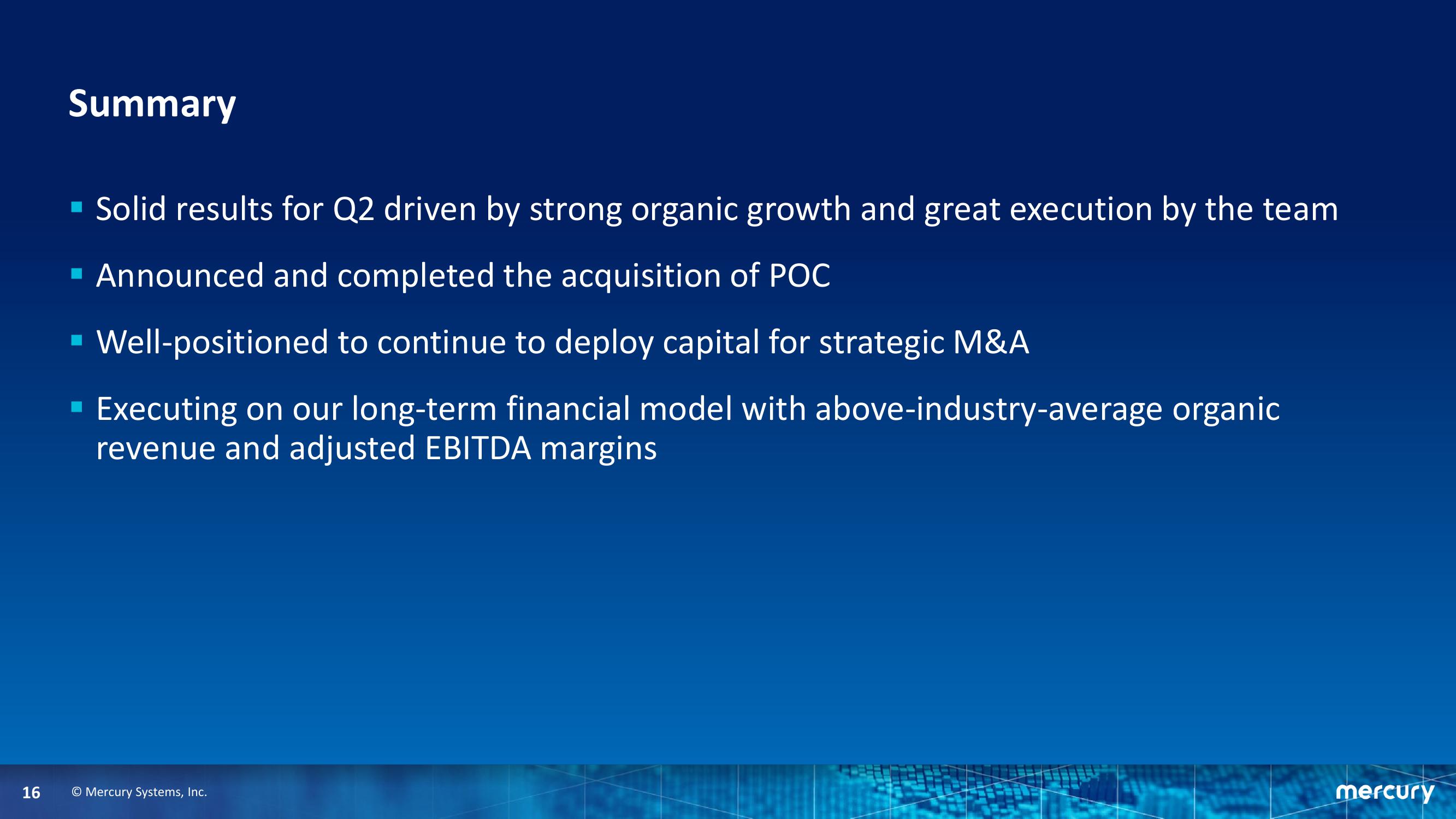 Second Quarter Fiscal Year 2021 Financial Results slide image #16