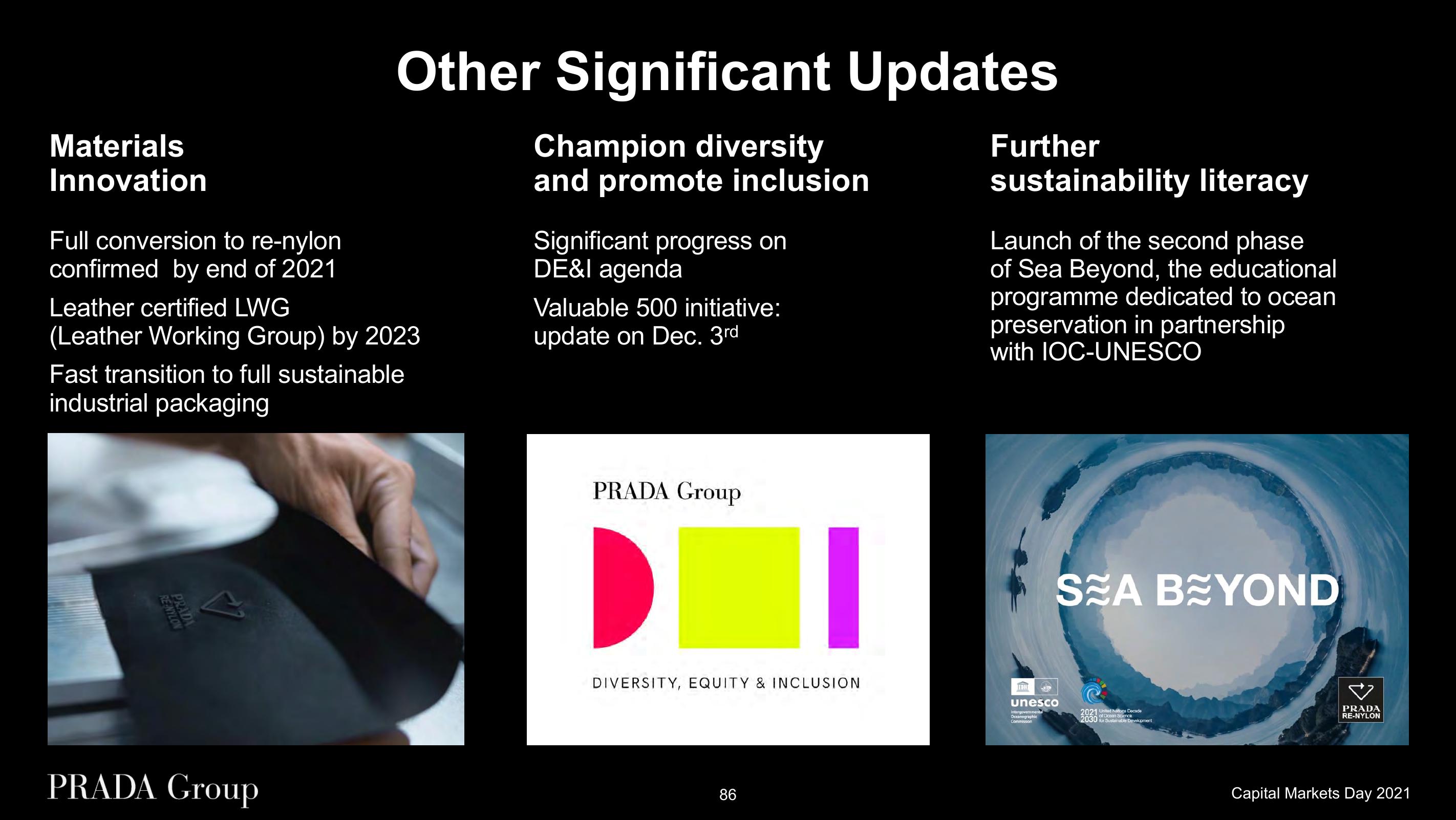 Prada Investor Day Presentation Deck slide image #86